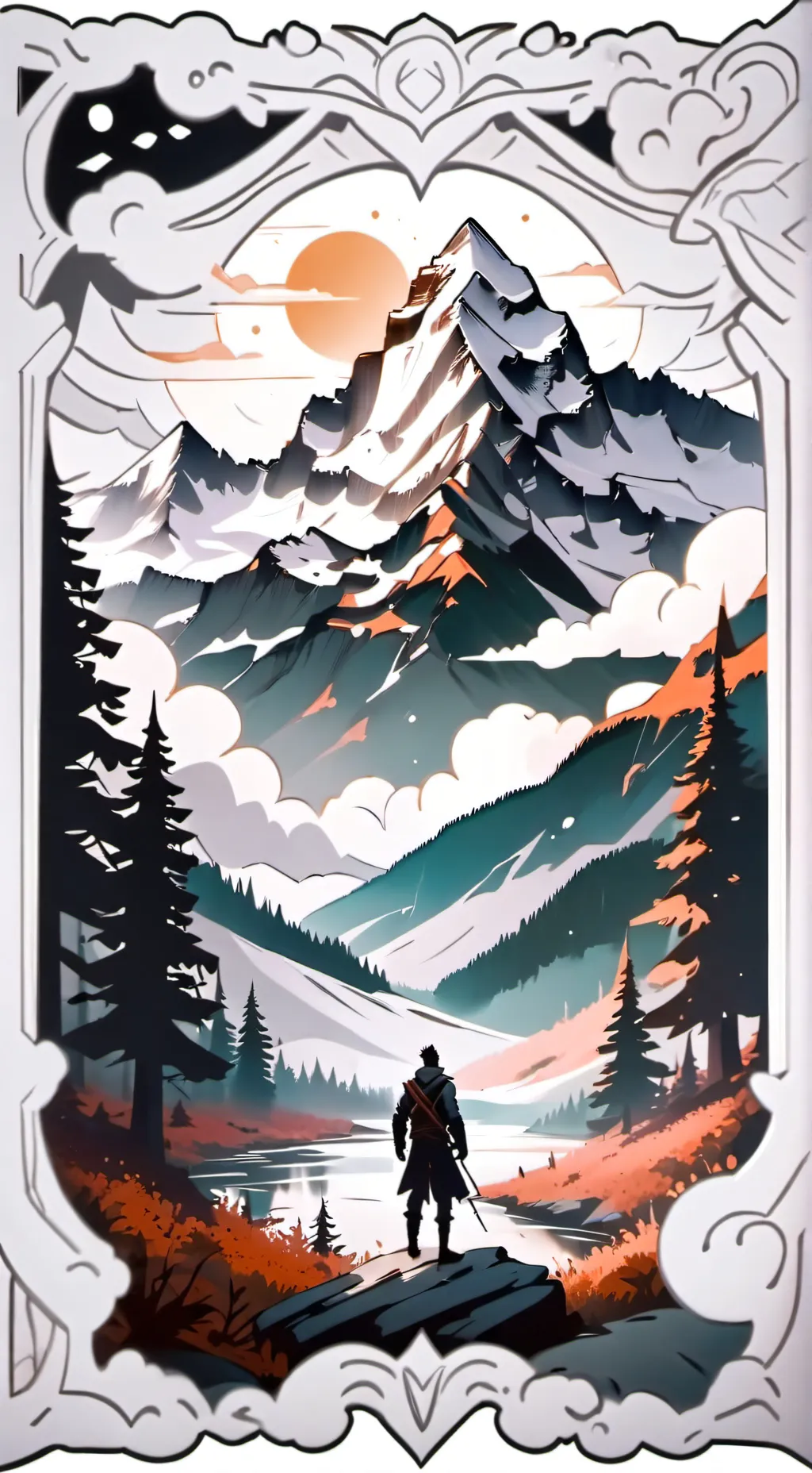 ai character: Pjo × ST background