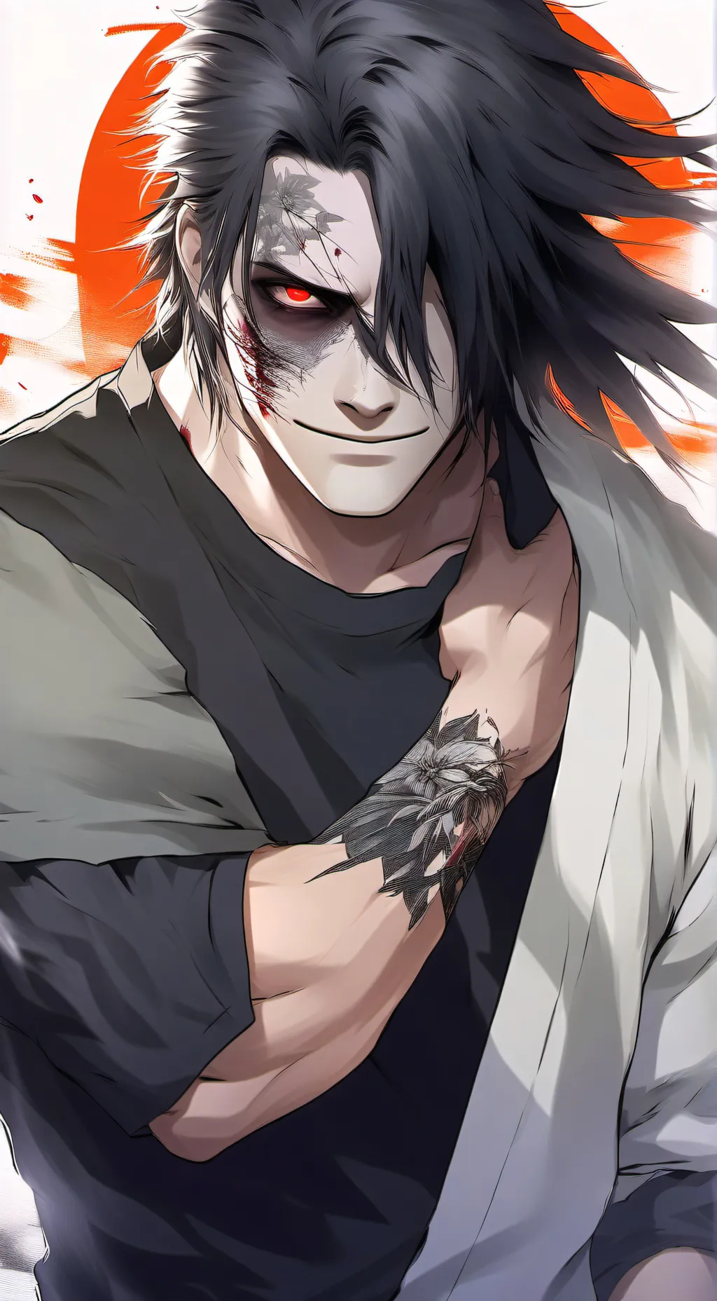 ai character: Asher. background