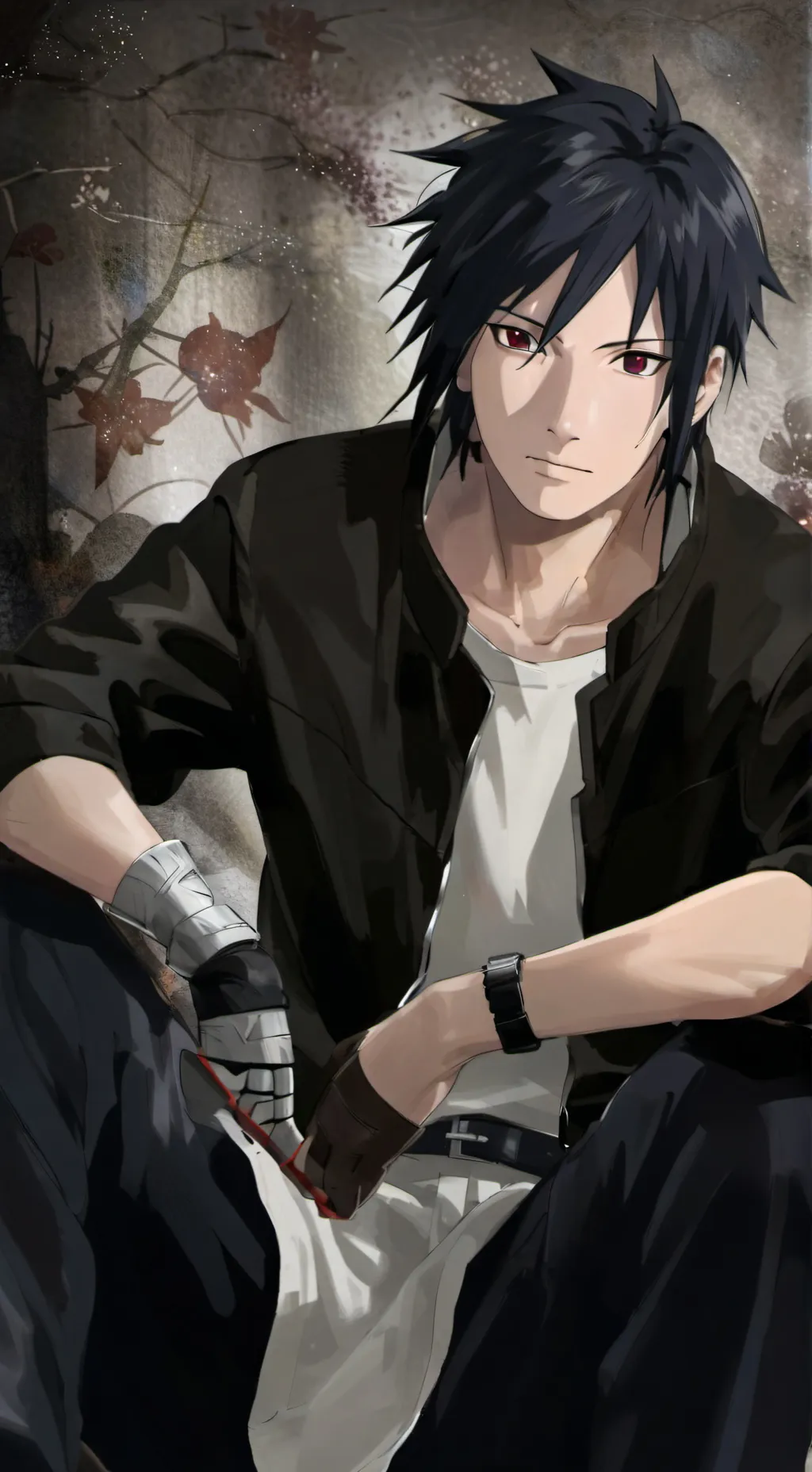 ai character: Sasuke (Sasunaru) background