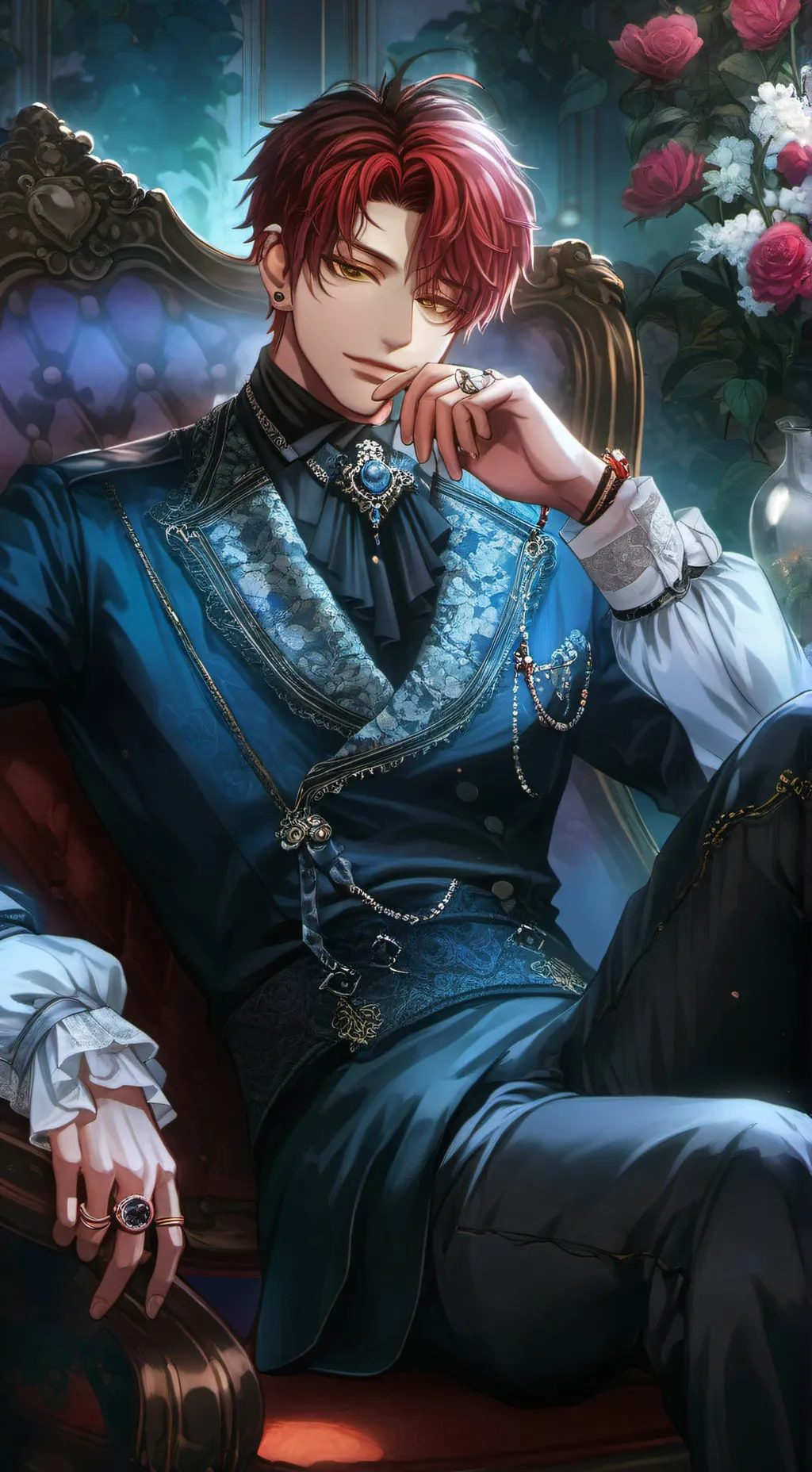 ai character: Cale Henitus background