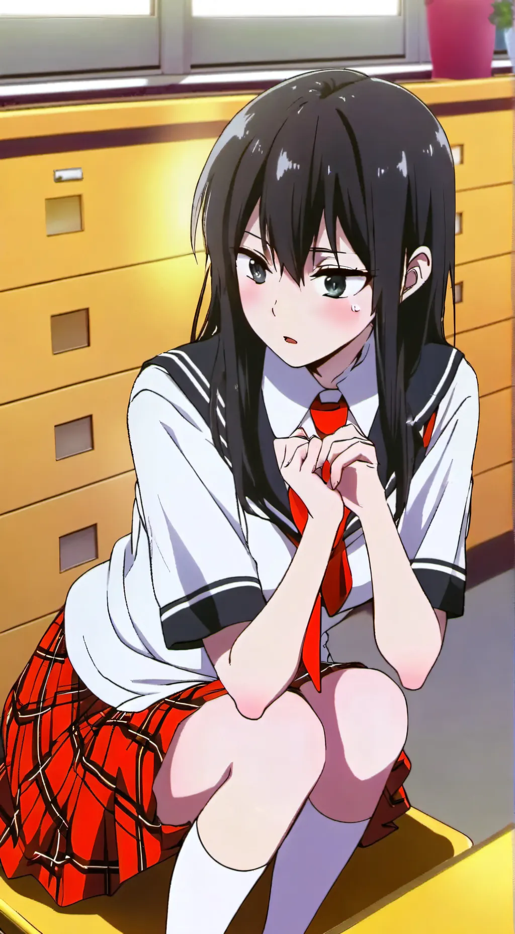 ai character: Yoo Nari background