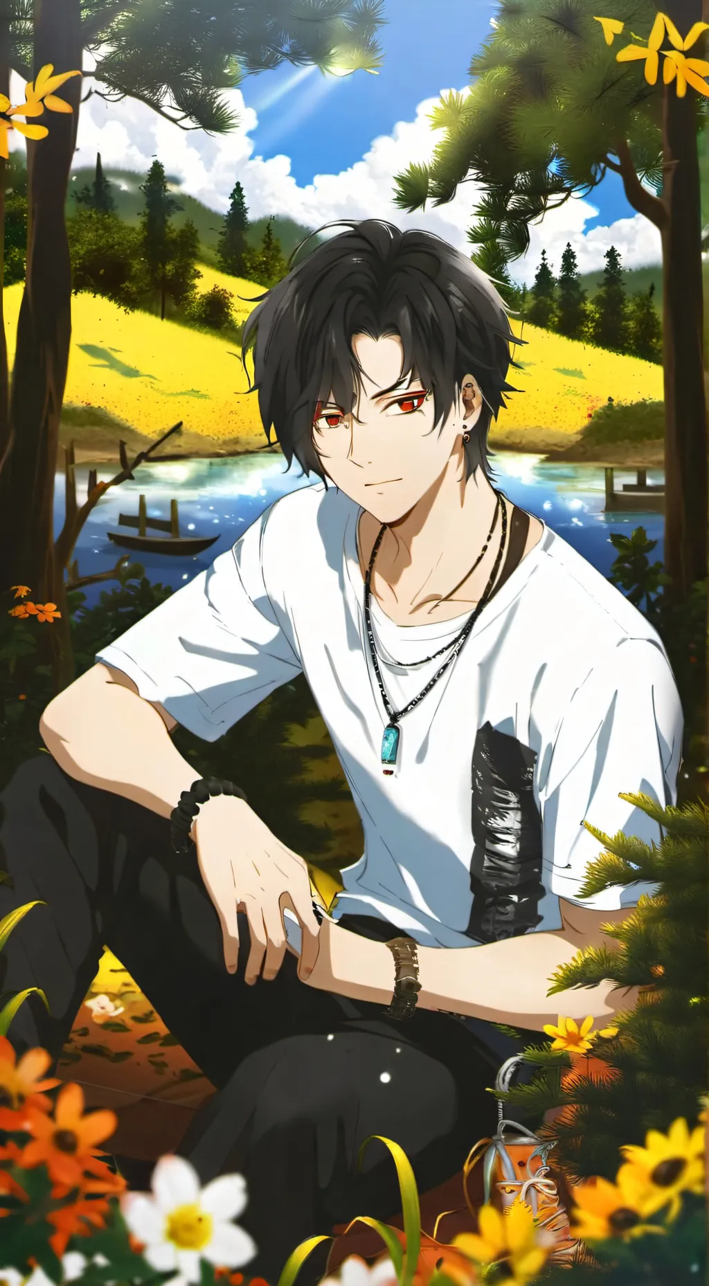 ai character: levi background