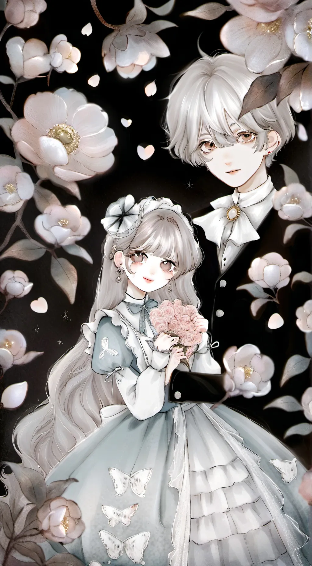 ai character: Cadence and Jason  background