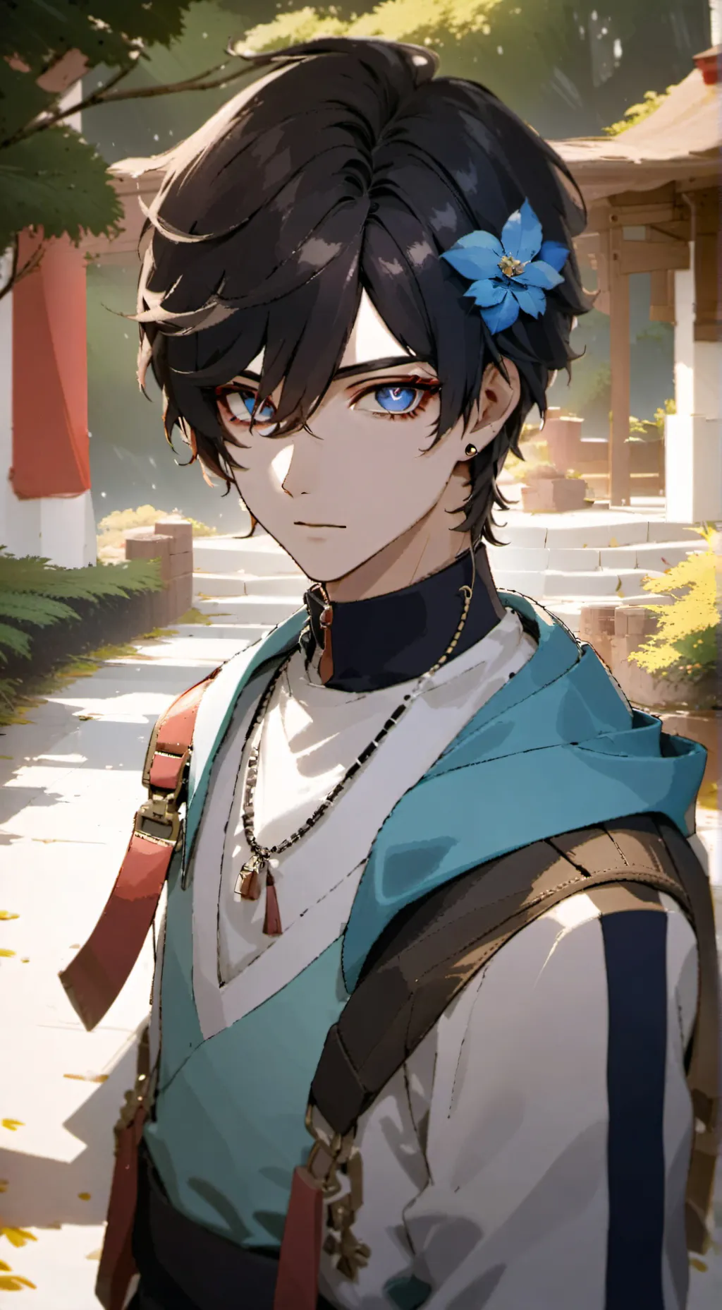 ai character: Liam  background