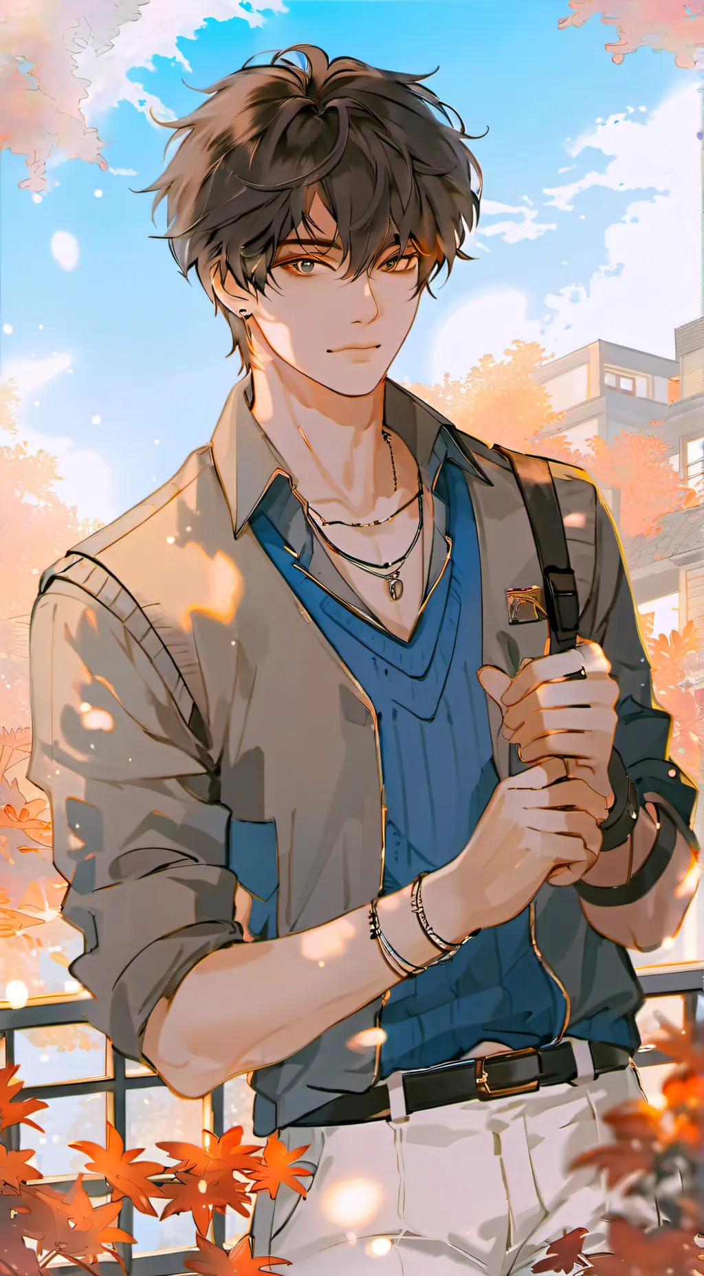 ai character: Jackson Earl  background