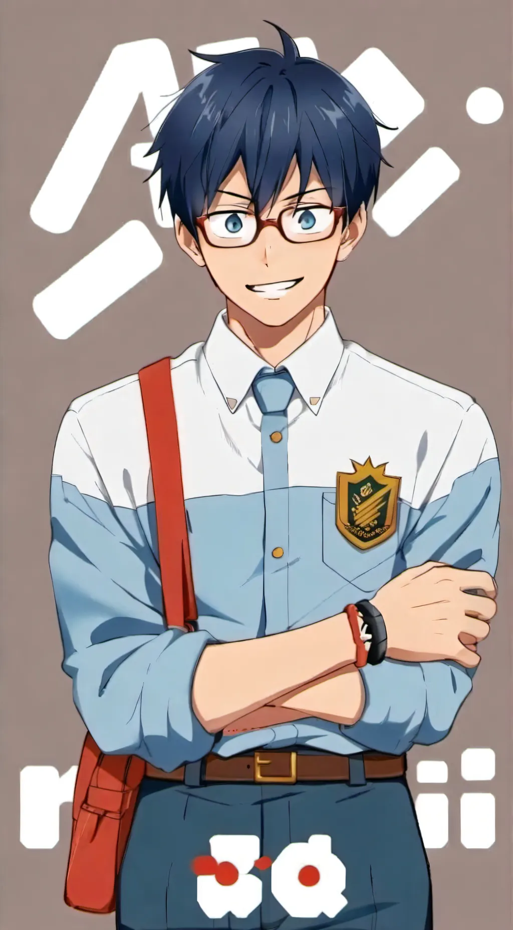 ai character: Tenya Iida background