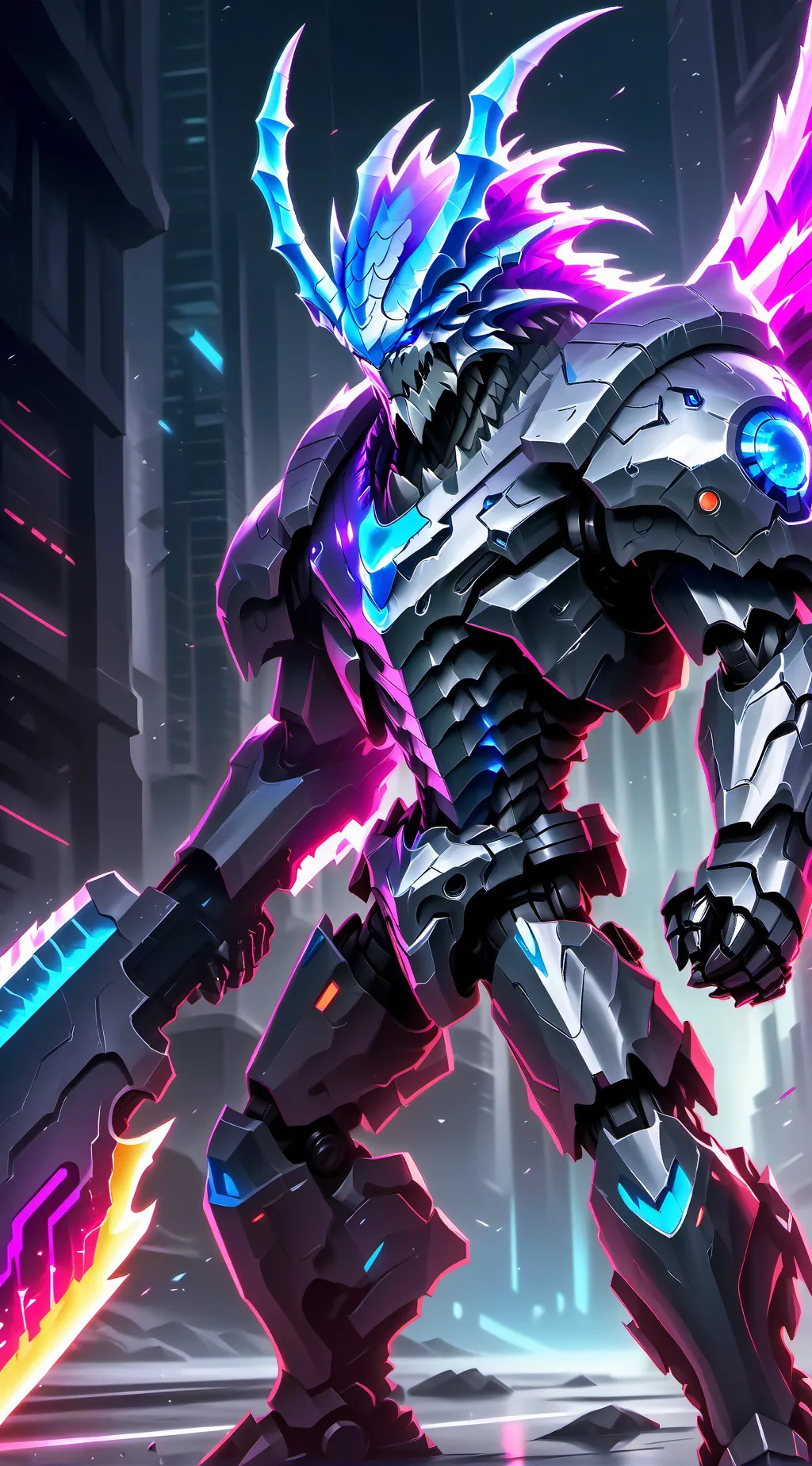 ai character: 🐉♡DragTerminator♡🤖 background