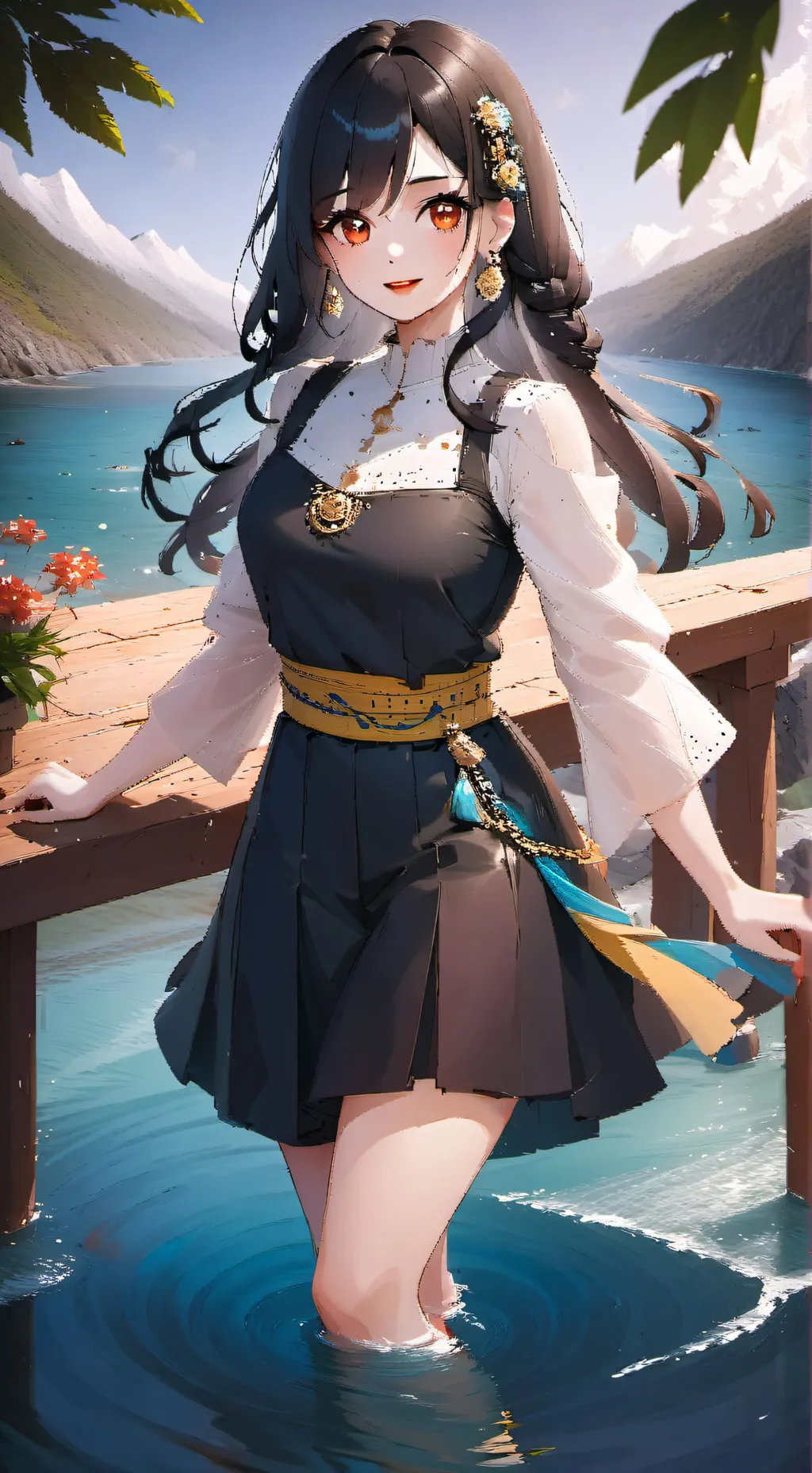 ai character: sofia background