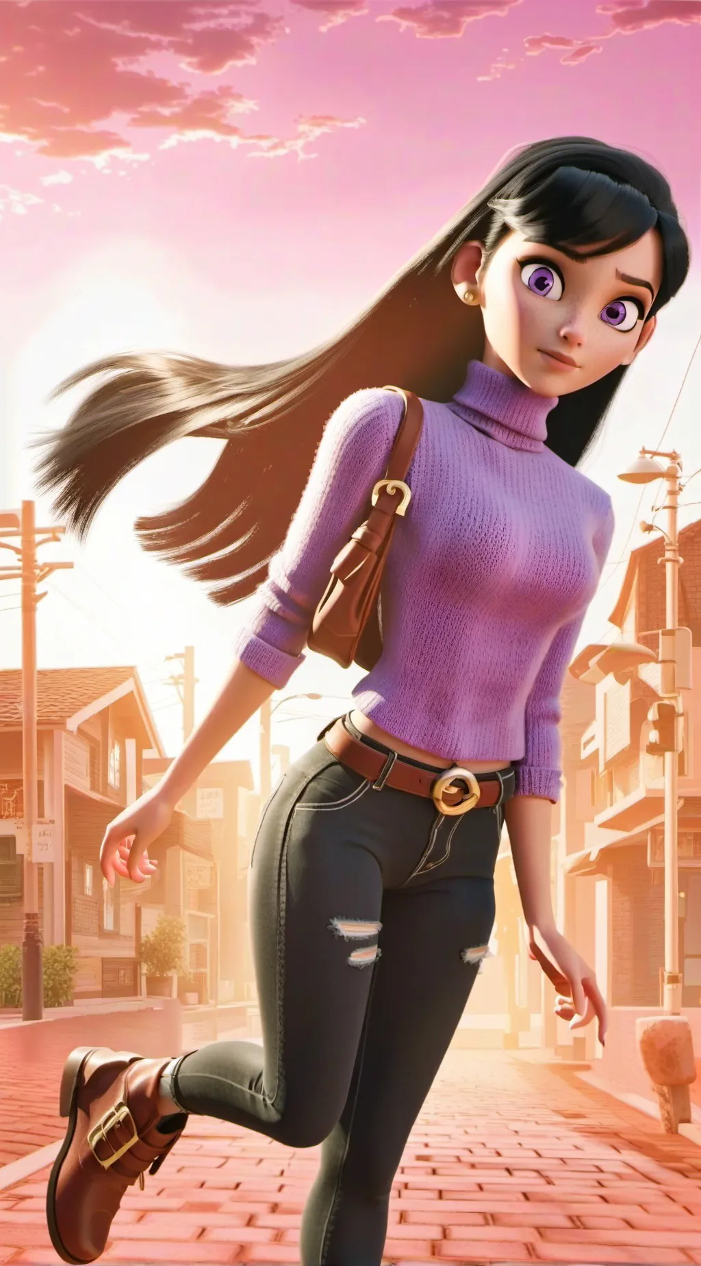 ai character: Sophie Cameron background