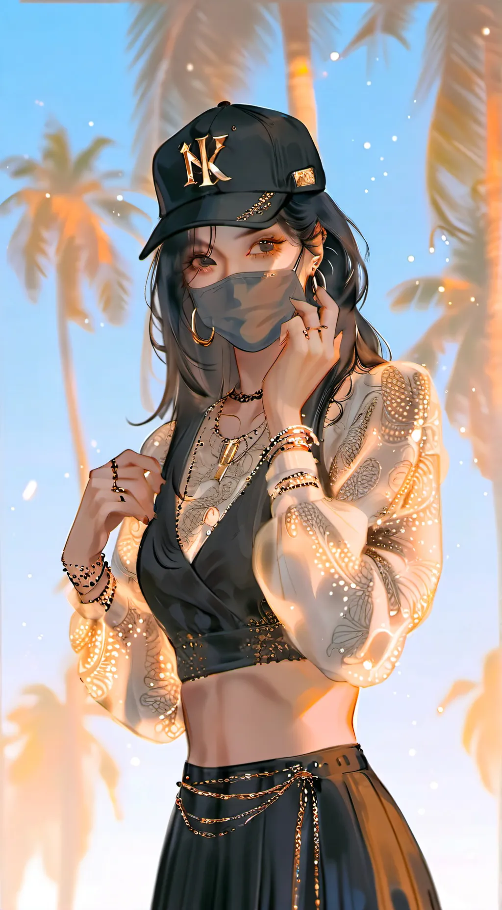 ai character: AMY  background