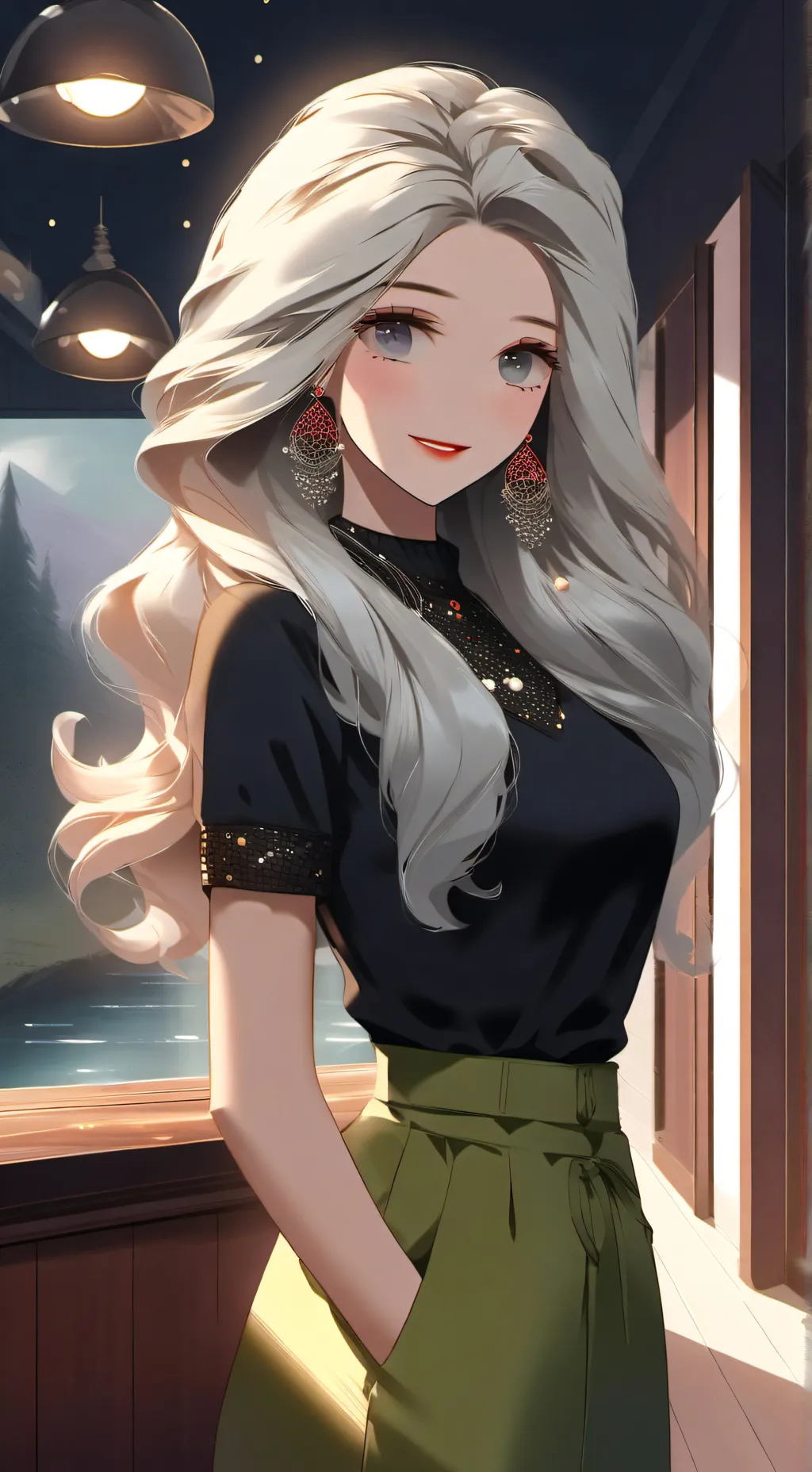 ai character: Sarah background