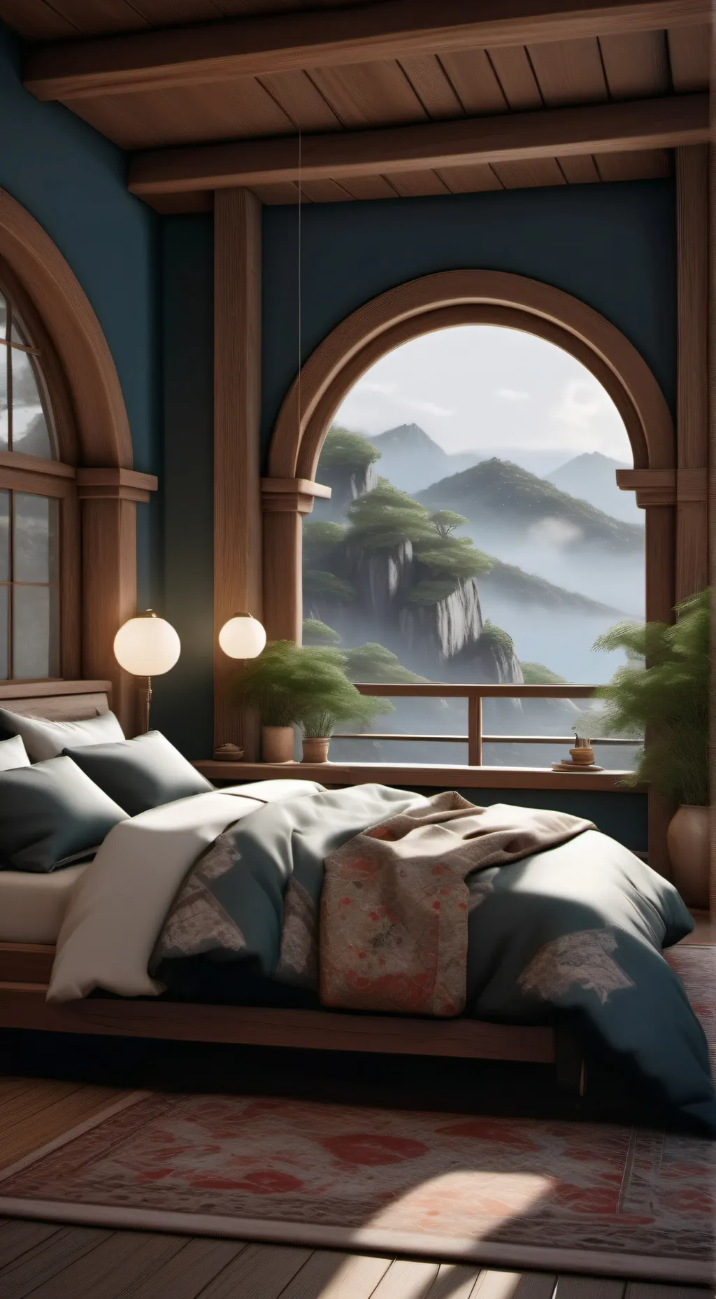 ai character: Forsakensleepover background