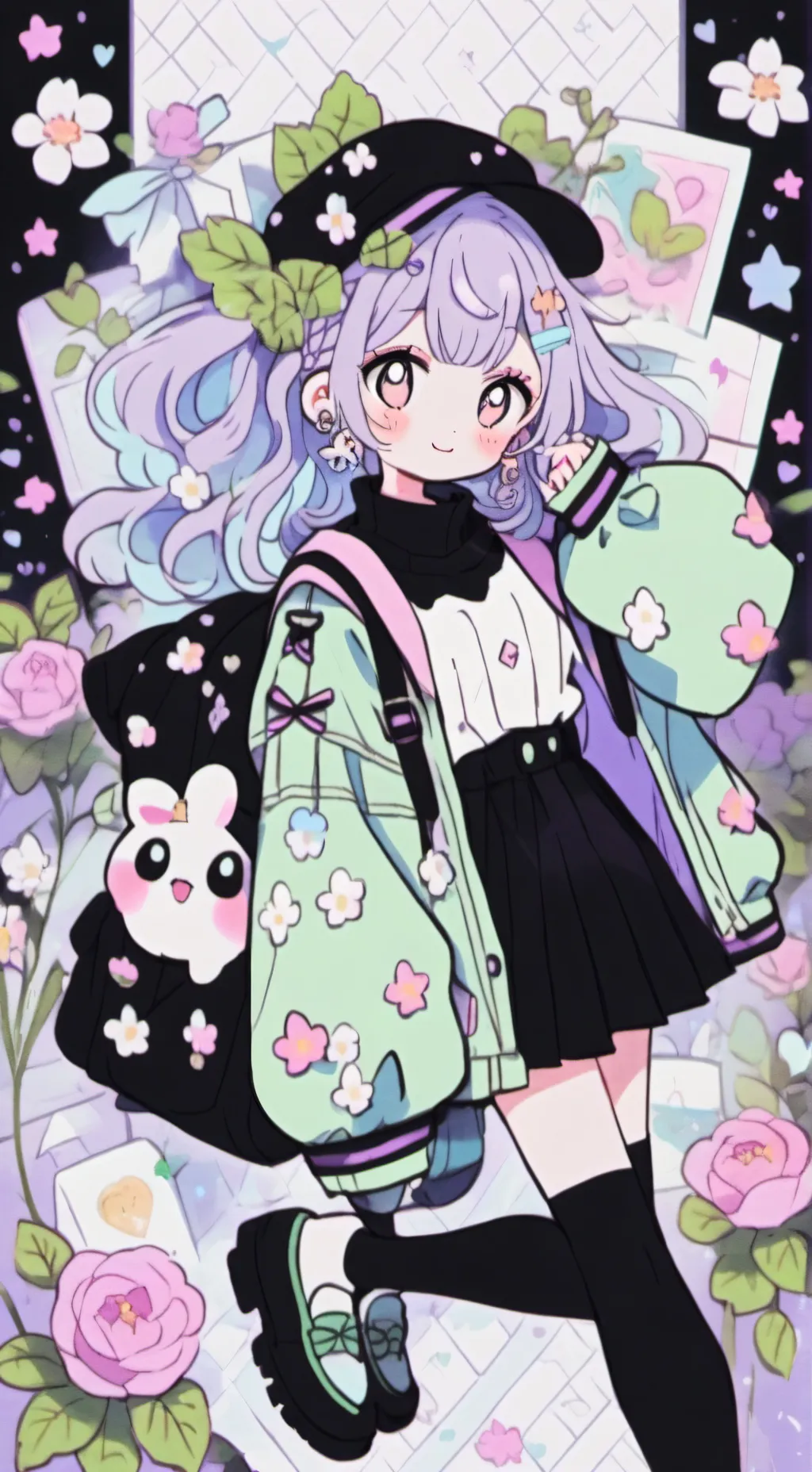 ai character: Sara  background