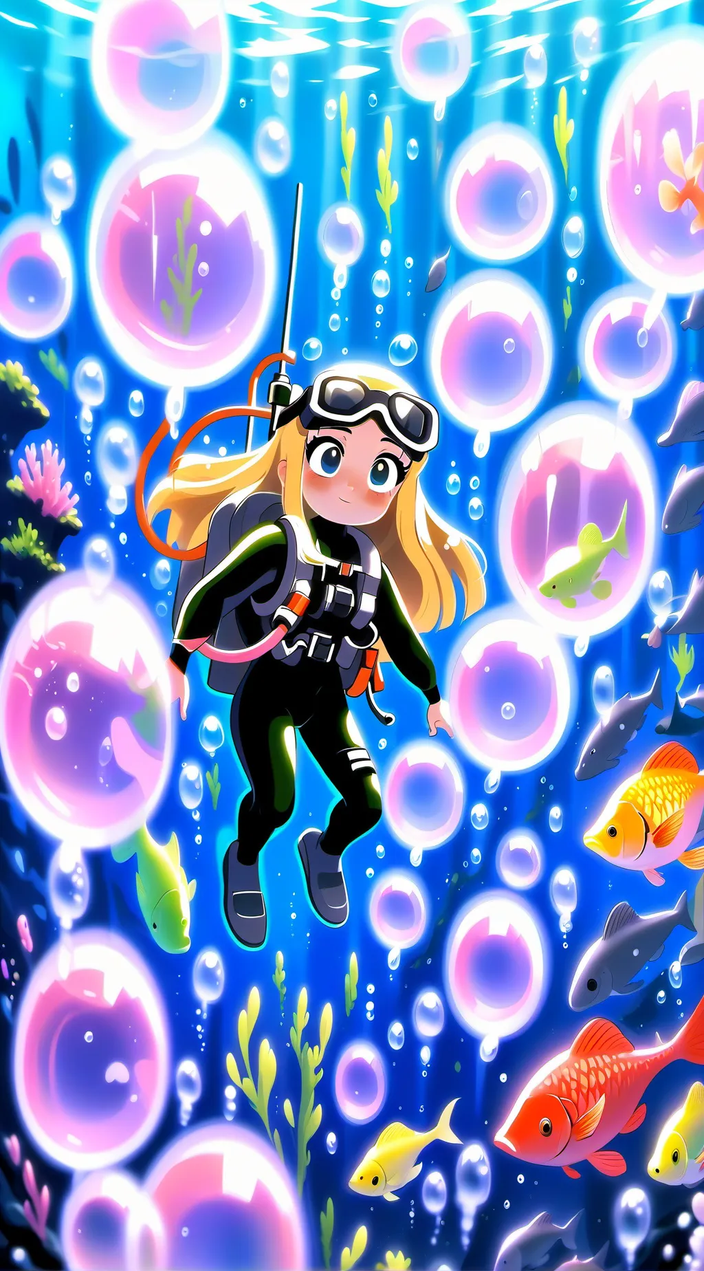 ai character: ~Mha Motion ocean~ background
