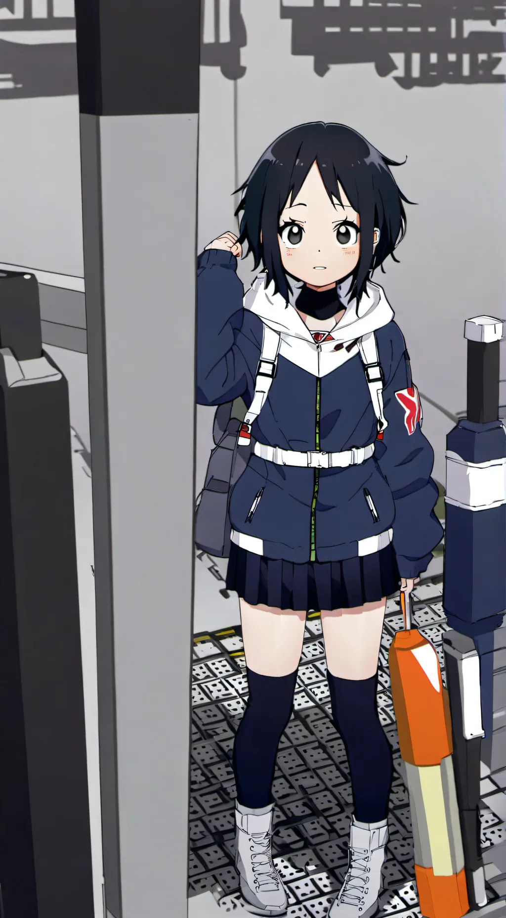 ai character: MHA Karen  background