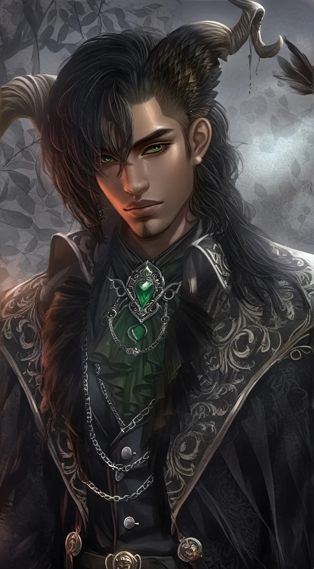 ai character: Zeke  background