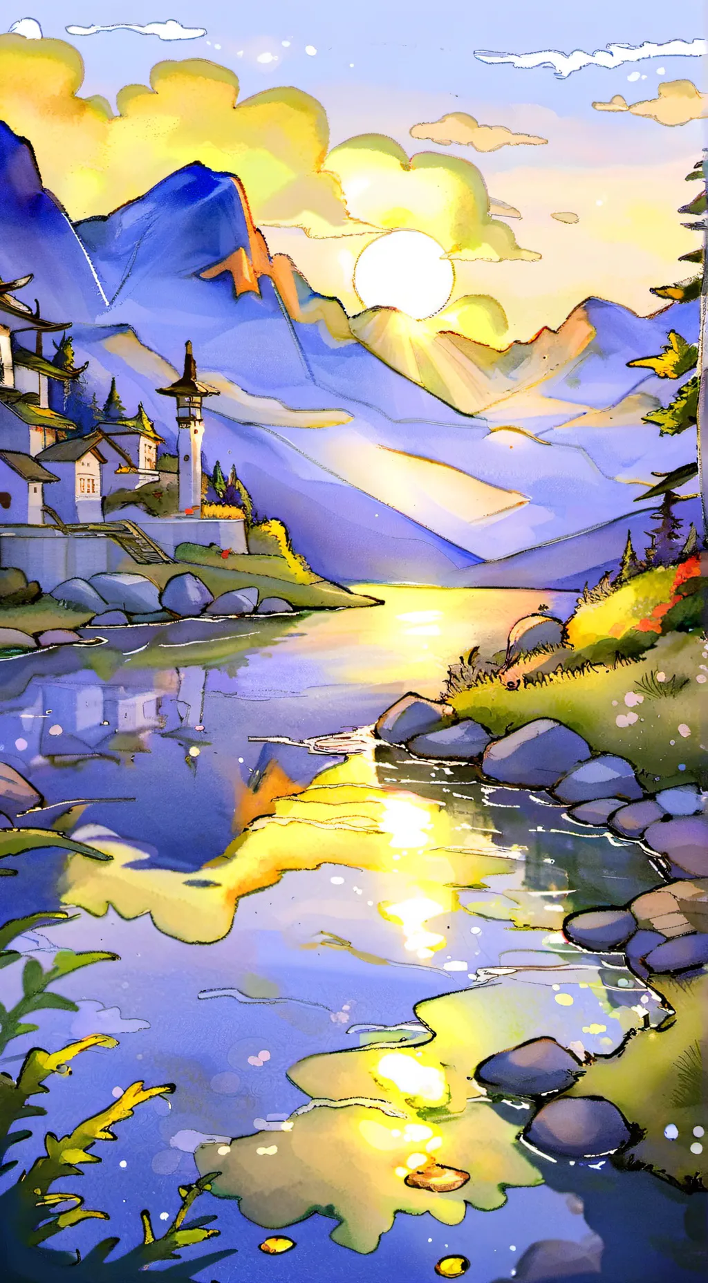 ai character: wenda 3 background