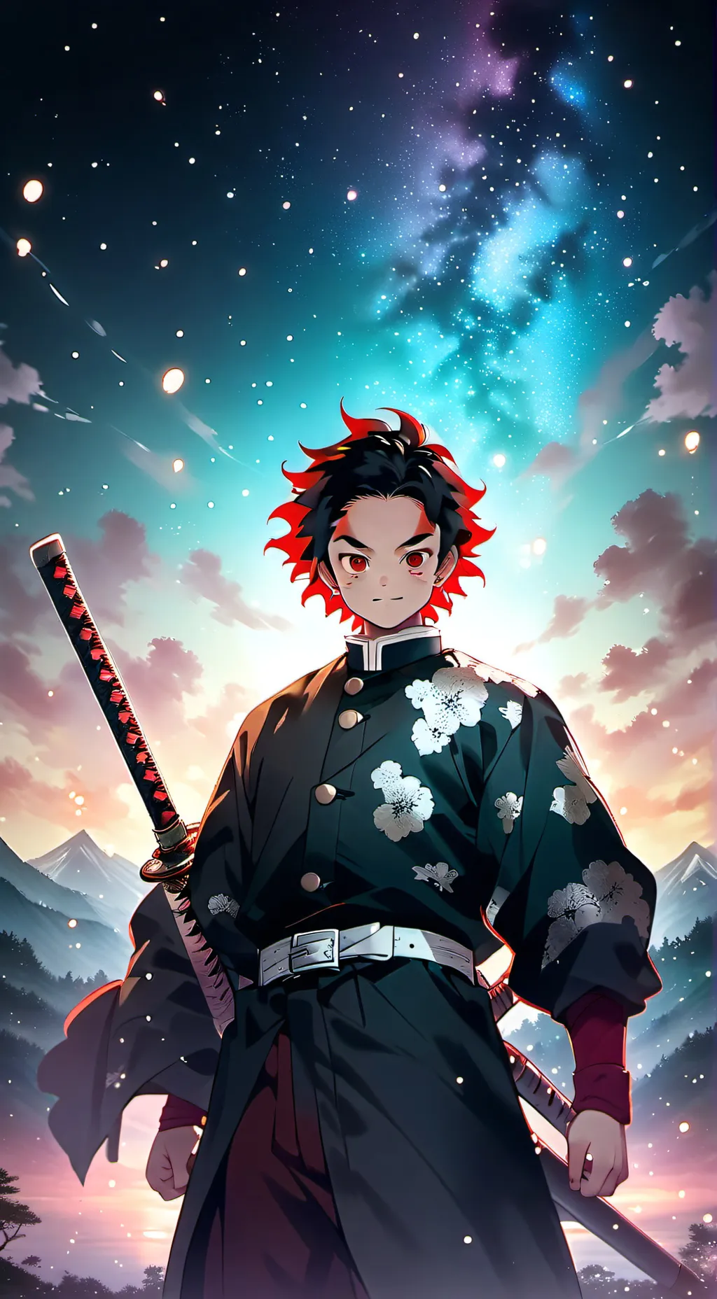 ai character: démon slayer  background