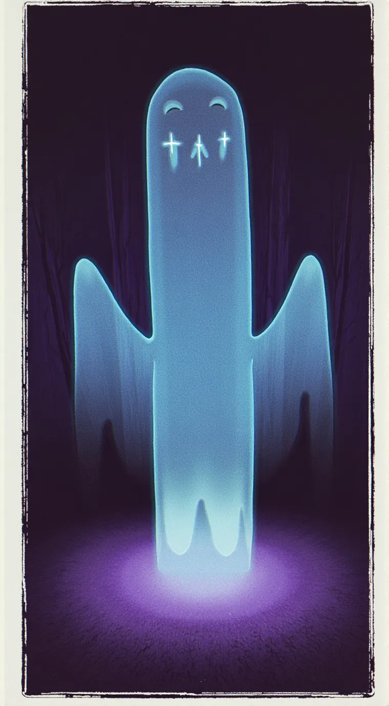 ai character: Ghost 👻 background