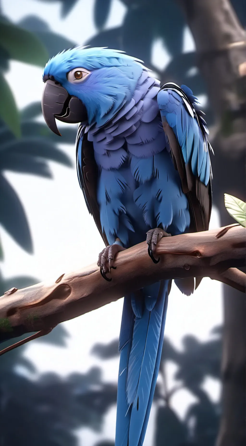 ai character: rio(movie) background