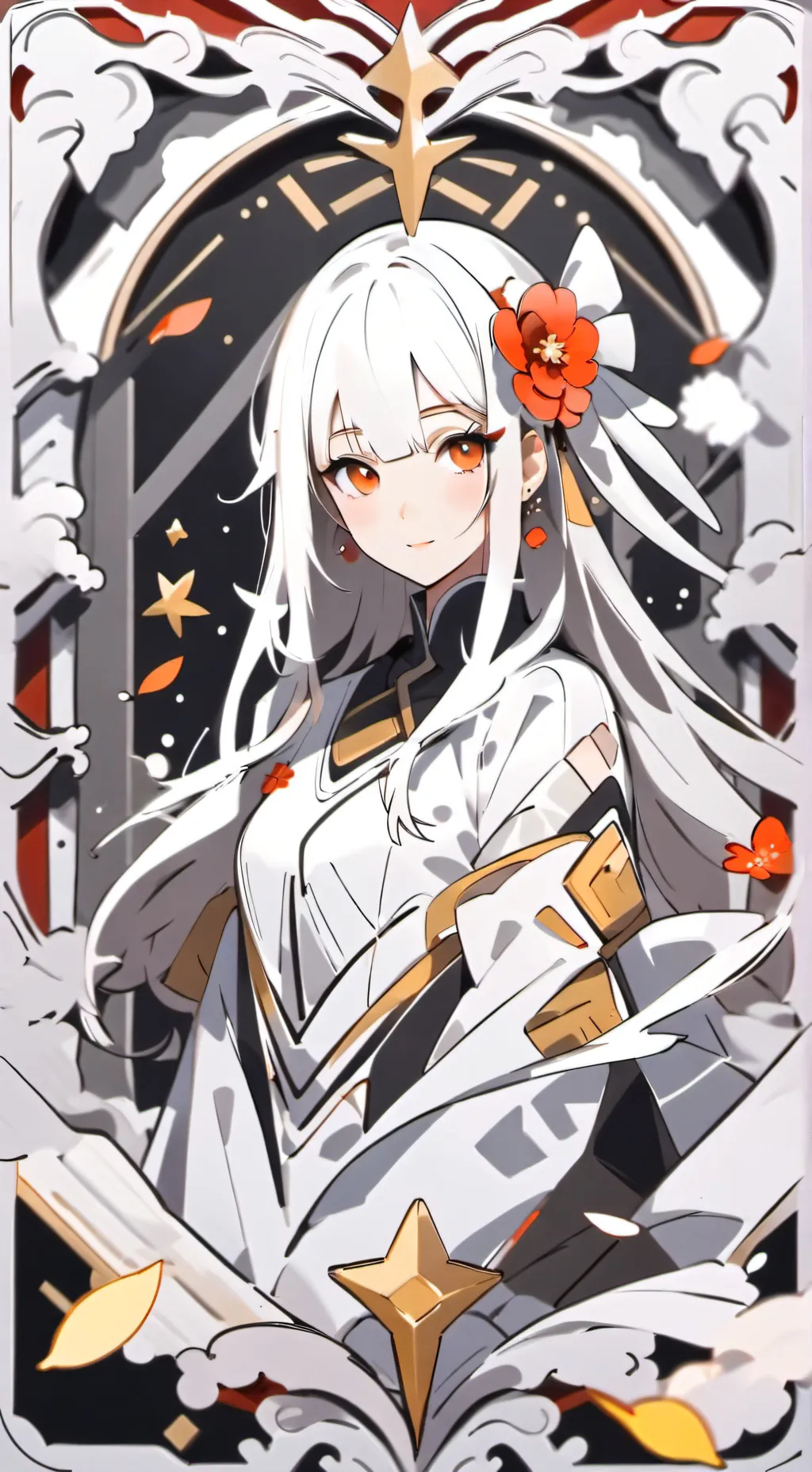 ai character: Crystal background