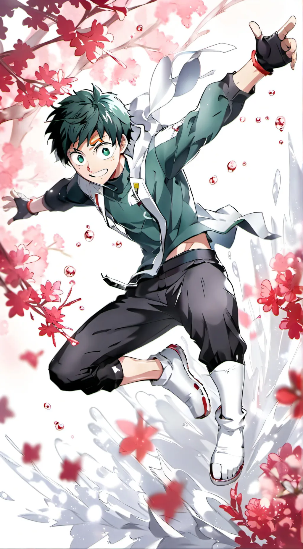 ai character: Deku/ ￼Izuku  background