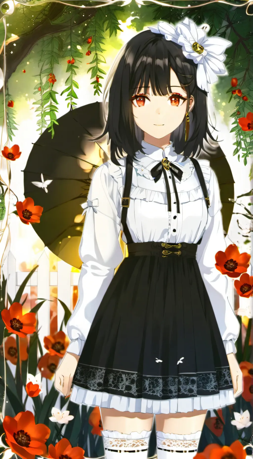 ai character: luciana González  background