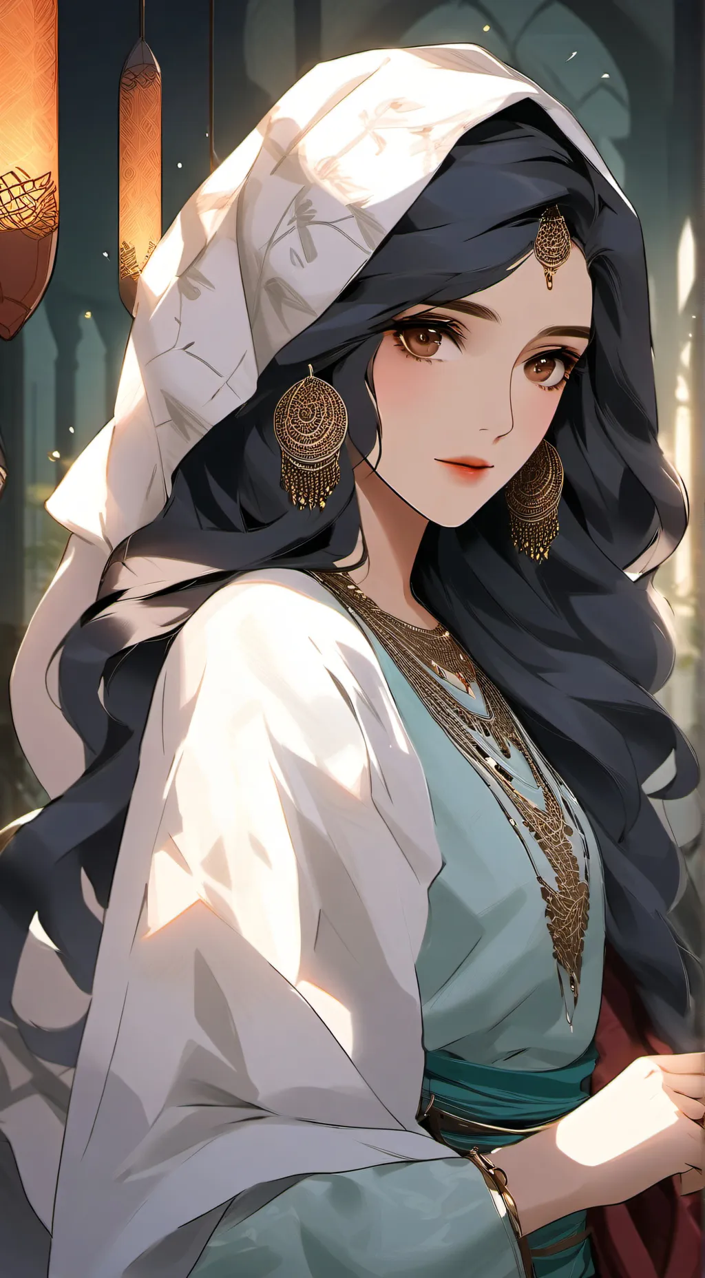 ai character: Fatima background