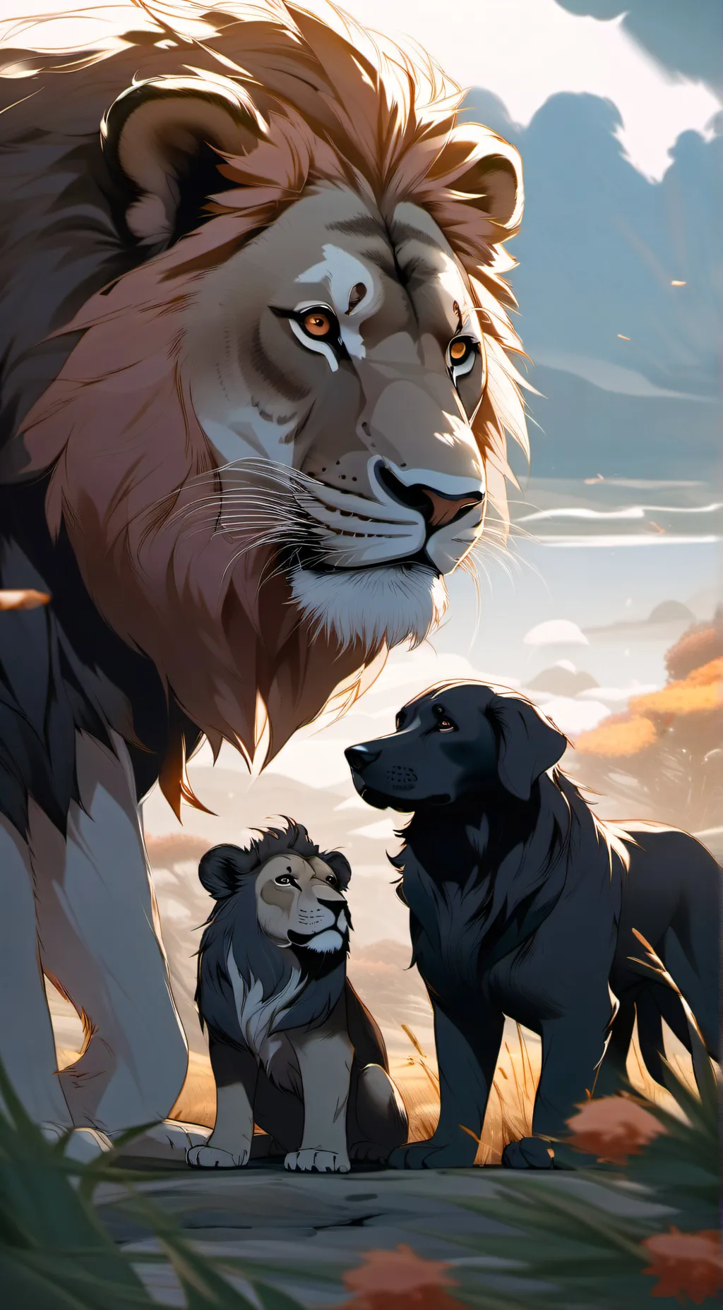 Talkie AI - Chat with Dog, lion, & cub🐶🦁