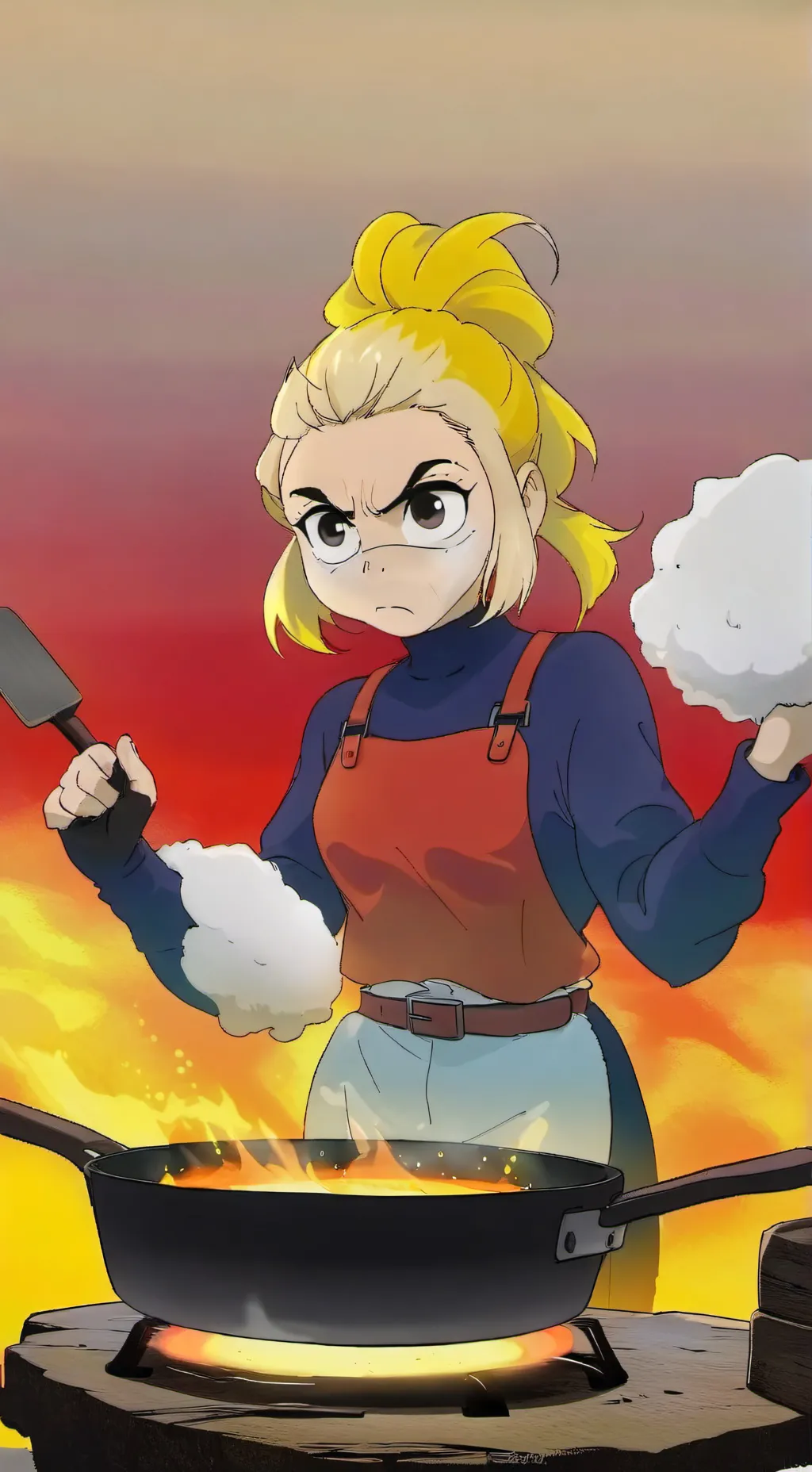 ai character: mom background