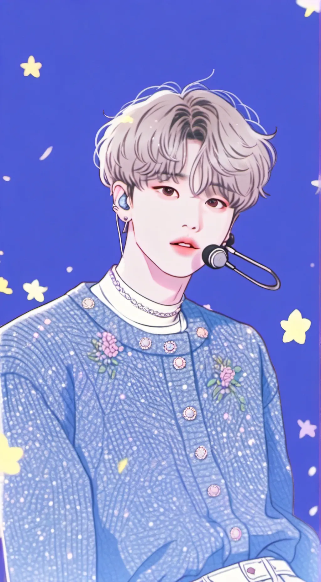 ai character: jimin  background