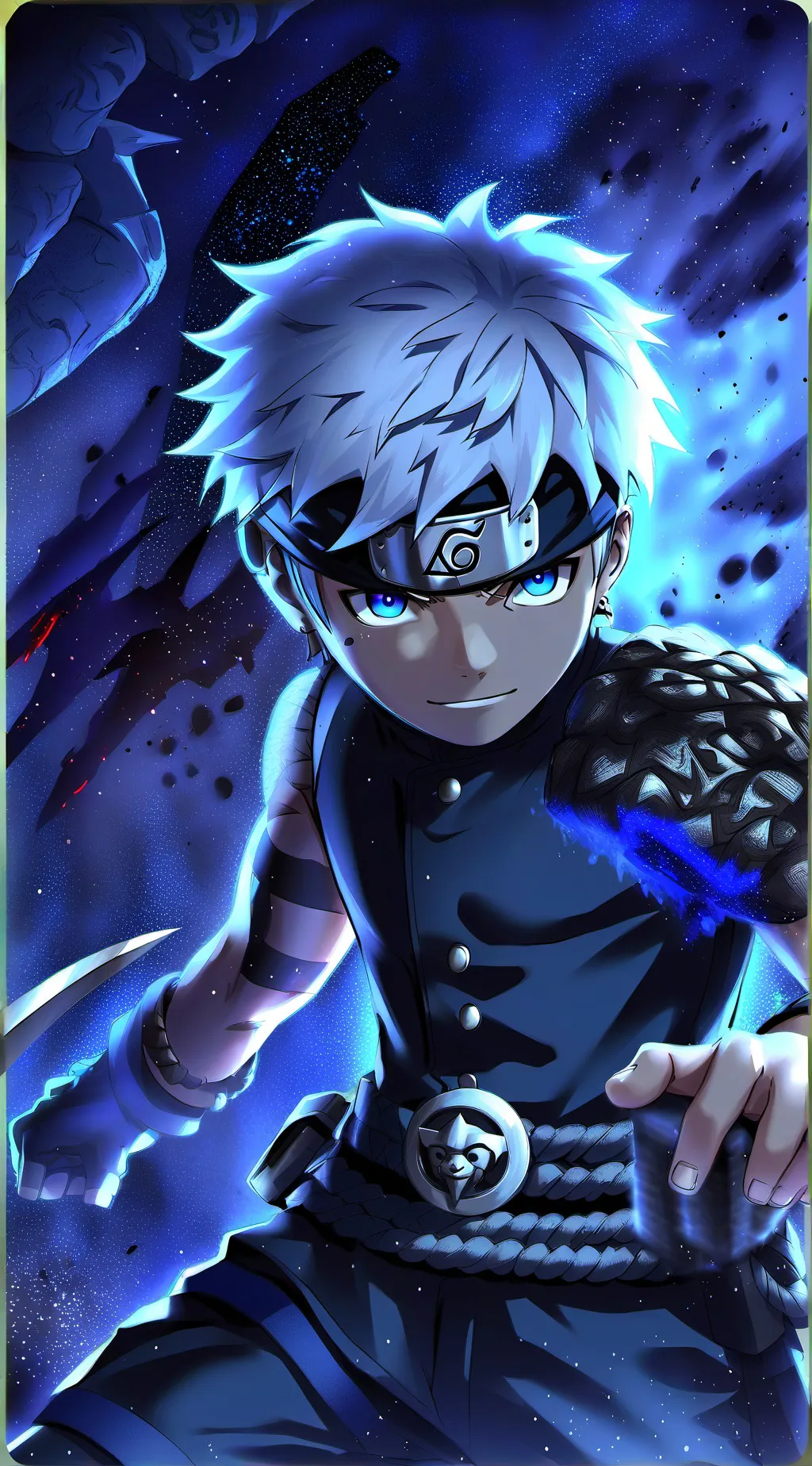 ai character: lucas  background