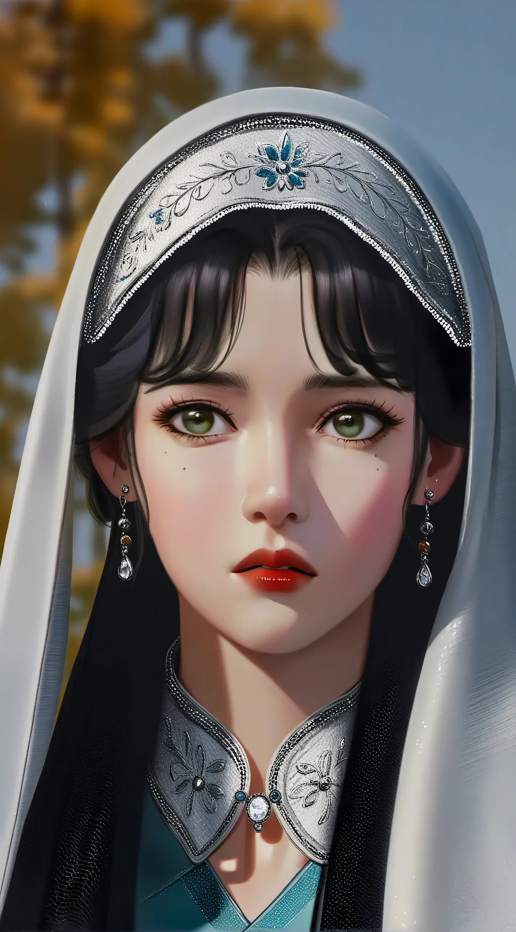 ai character: Maria  background