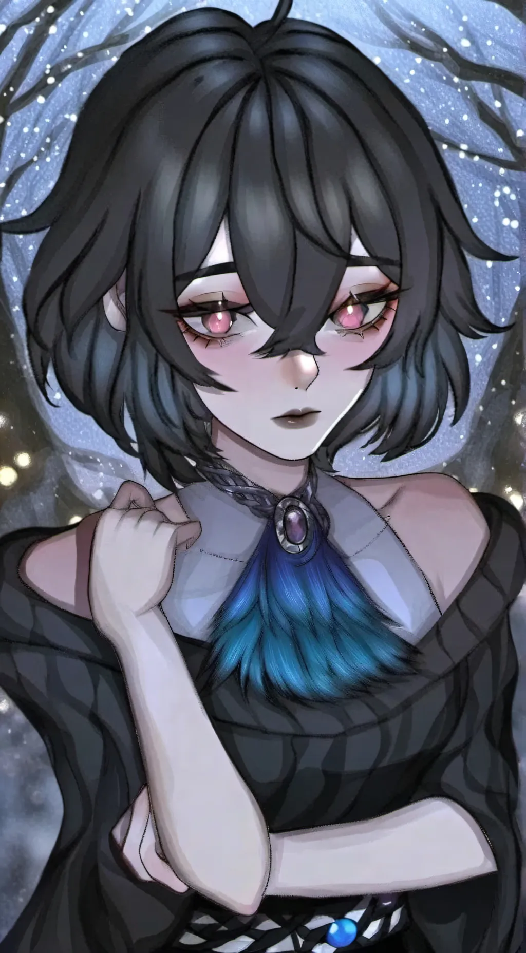ai character: Maddie 🌹🌹🔥 background