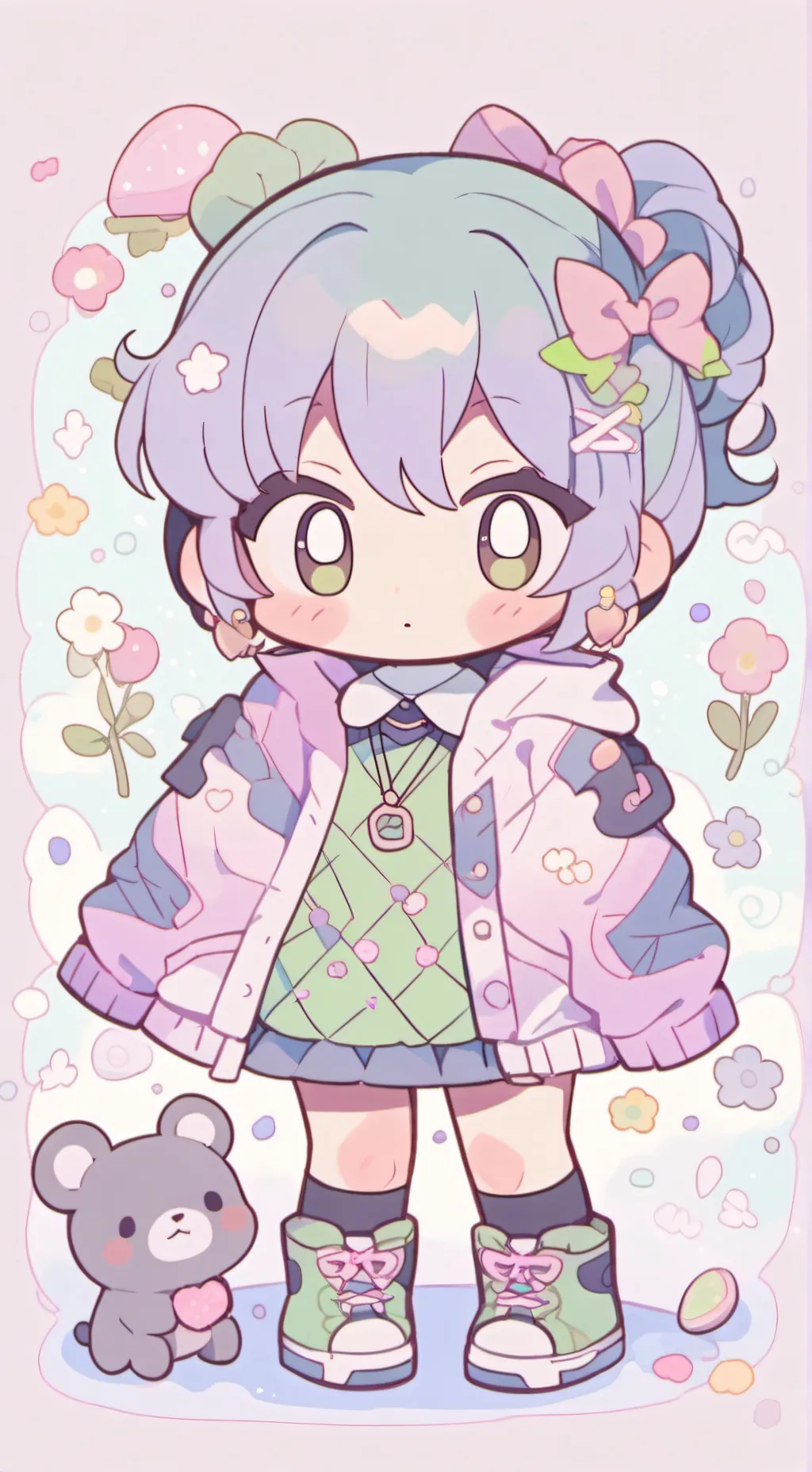 ai character: andrea la bully background