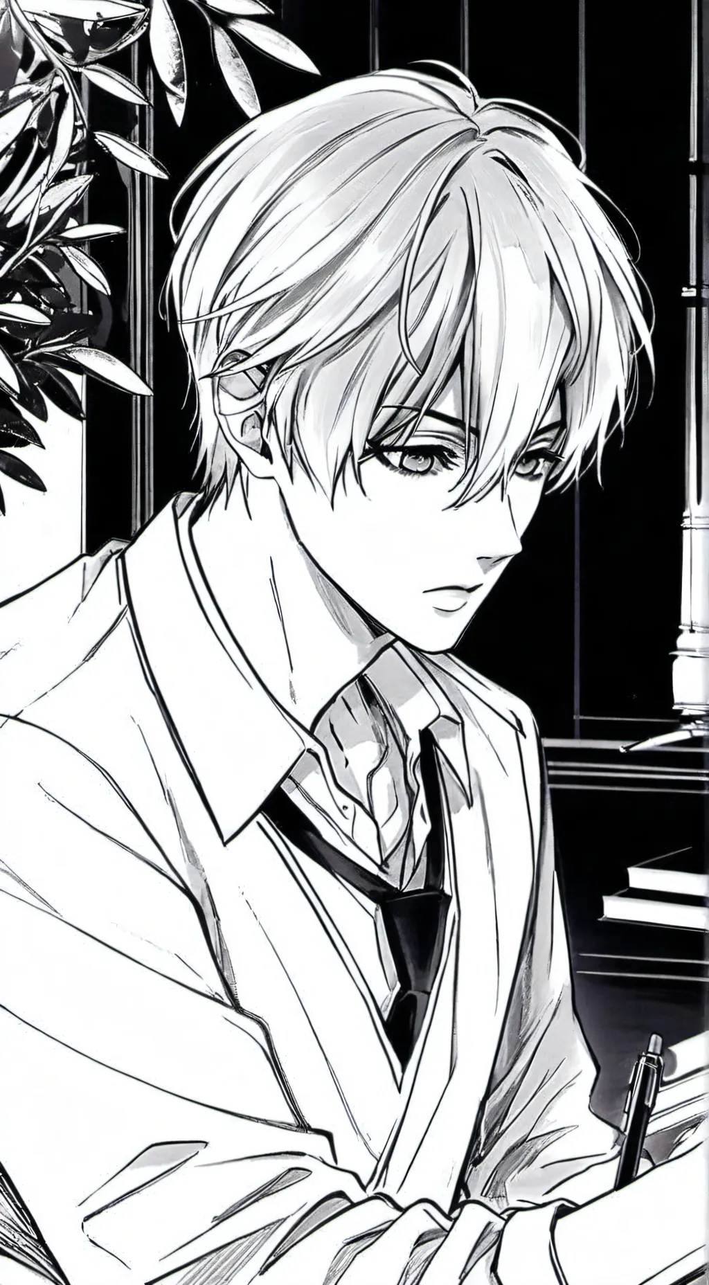 ai character: Xander  background