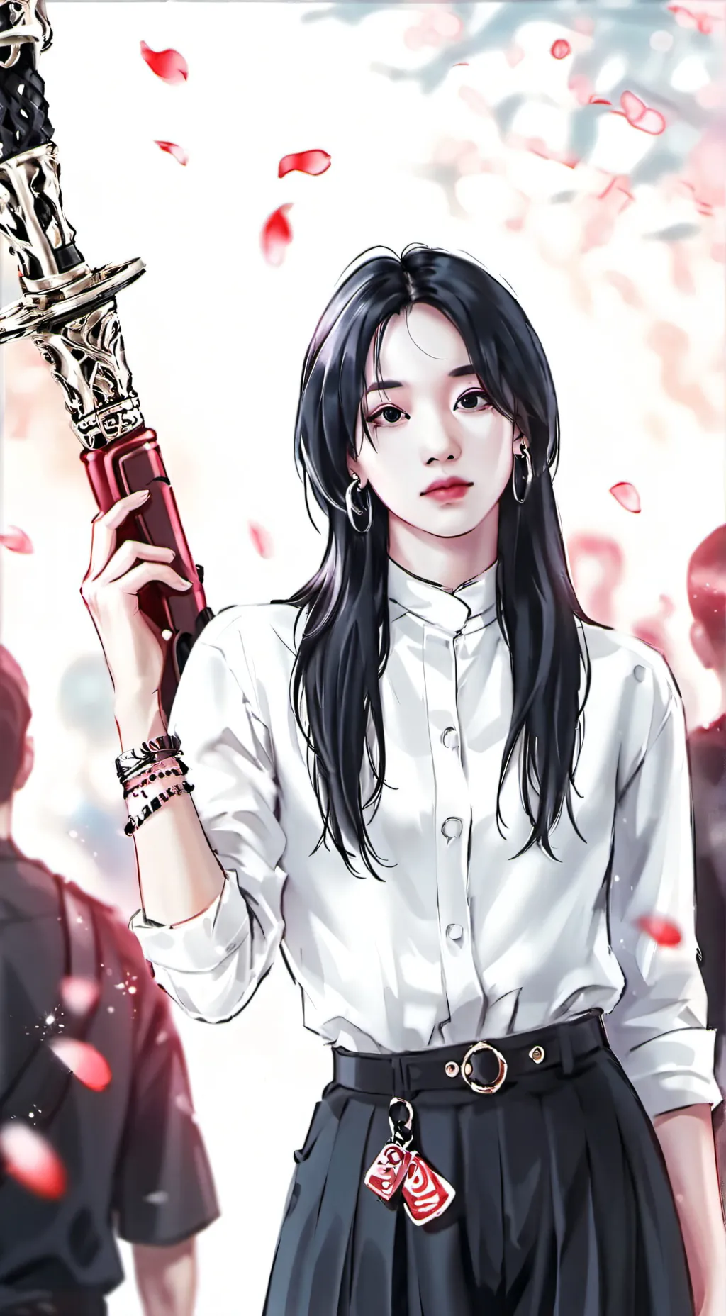 ai character: Lisa  background