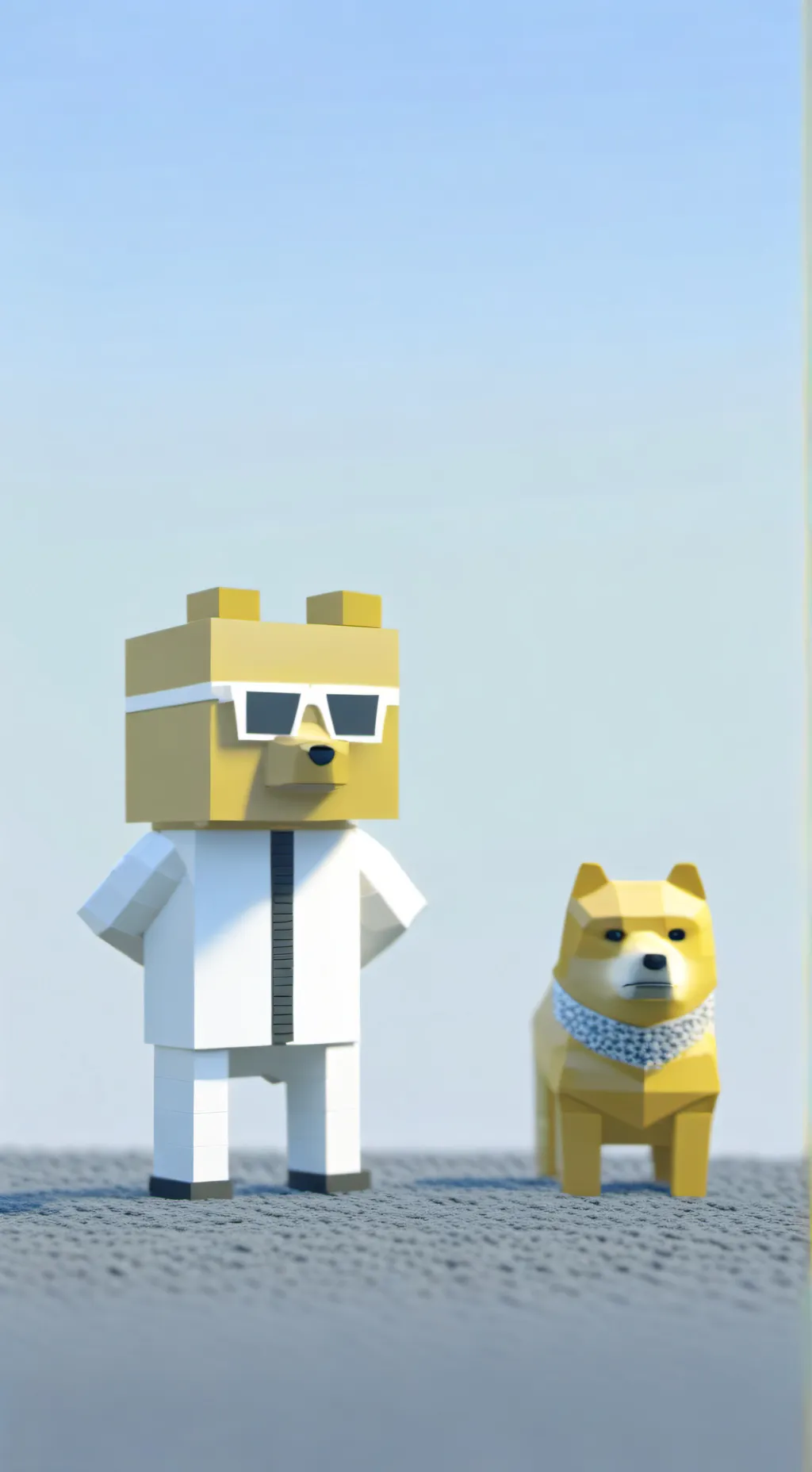 ai character: Doge background