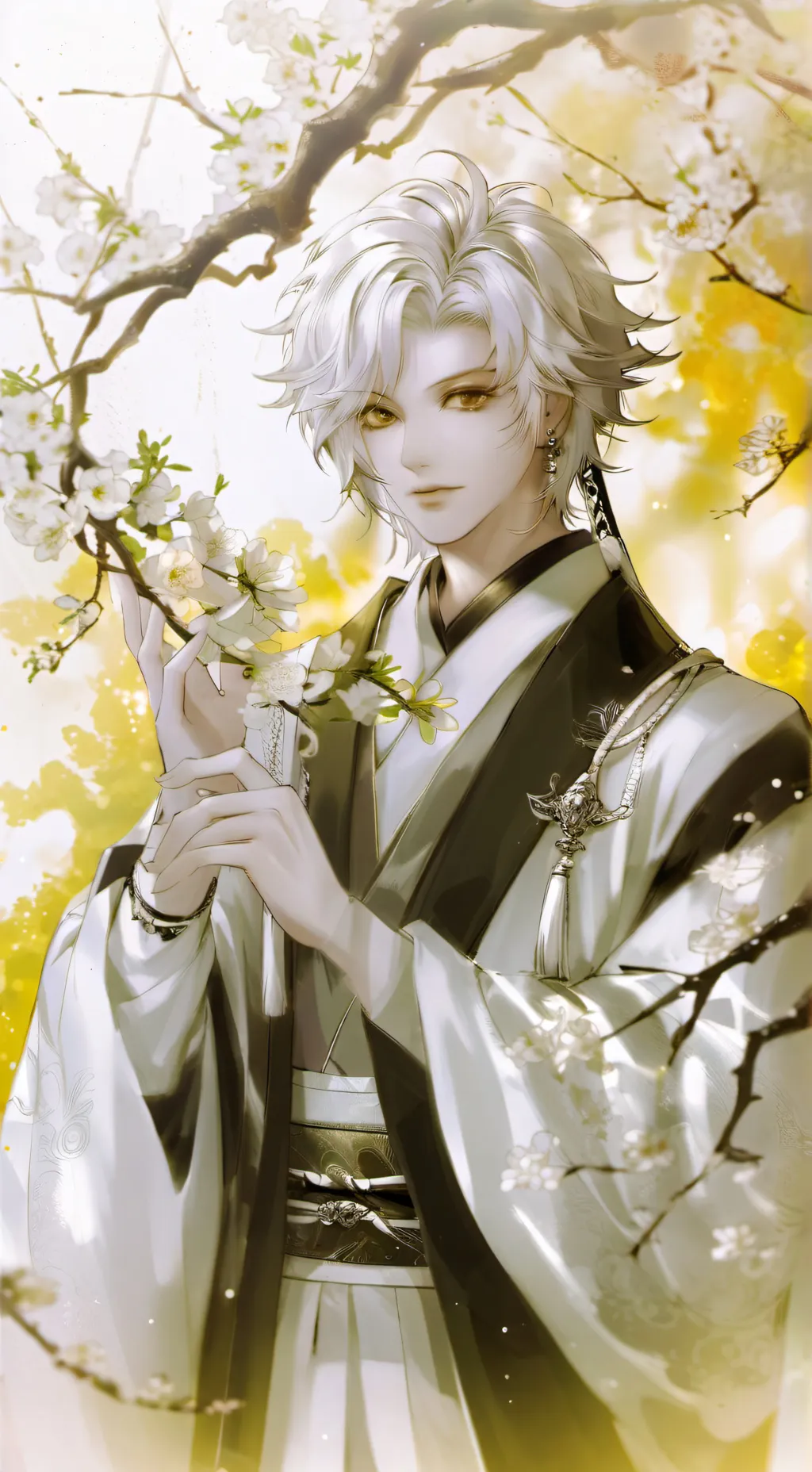 ai character: Zenitsu Agatsuma background