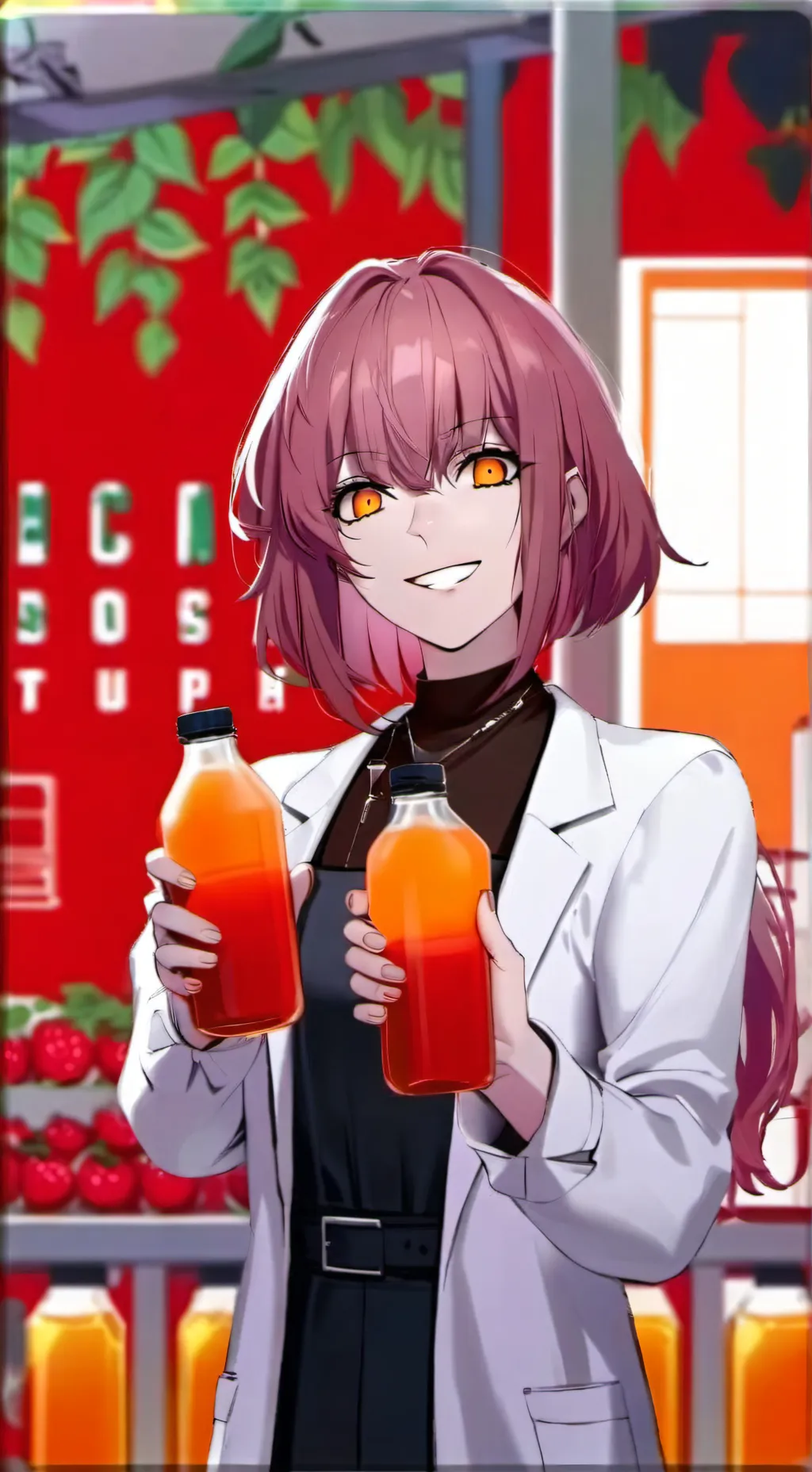 ai character: Juice Tycoon Empire background