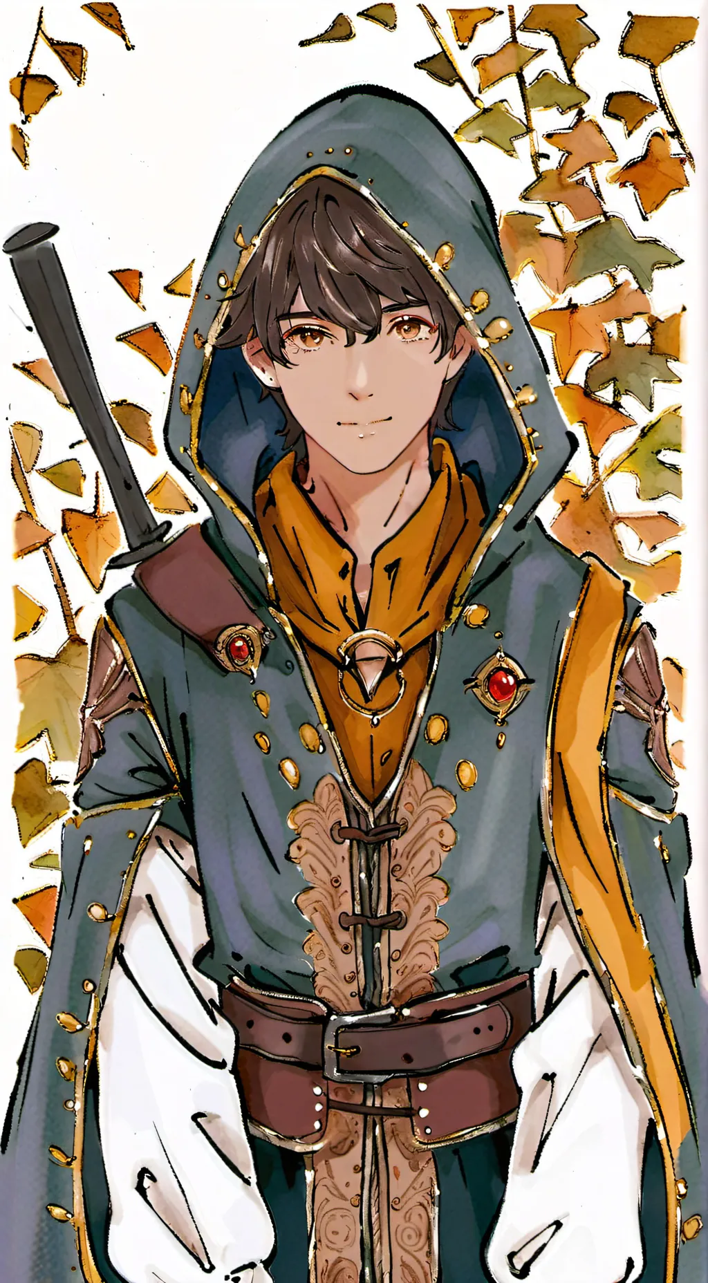 ai character: Lucan Marrowel  background