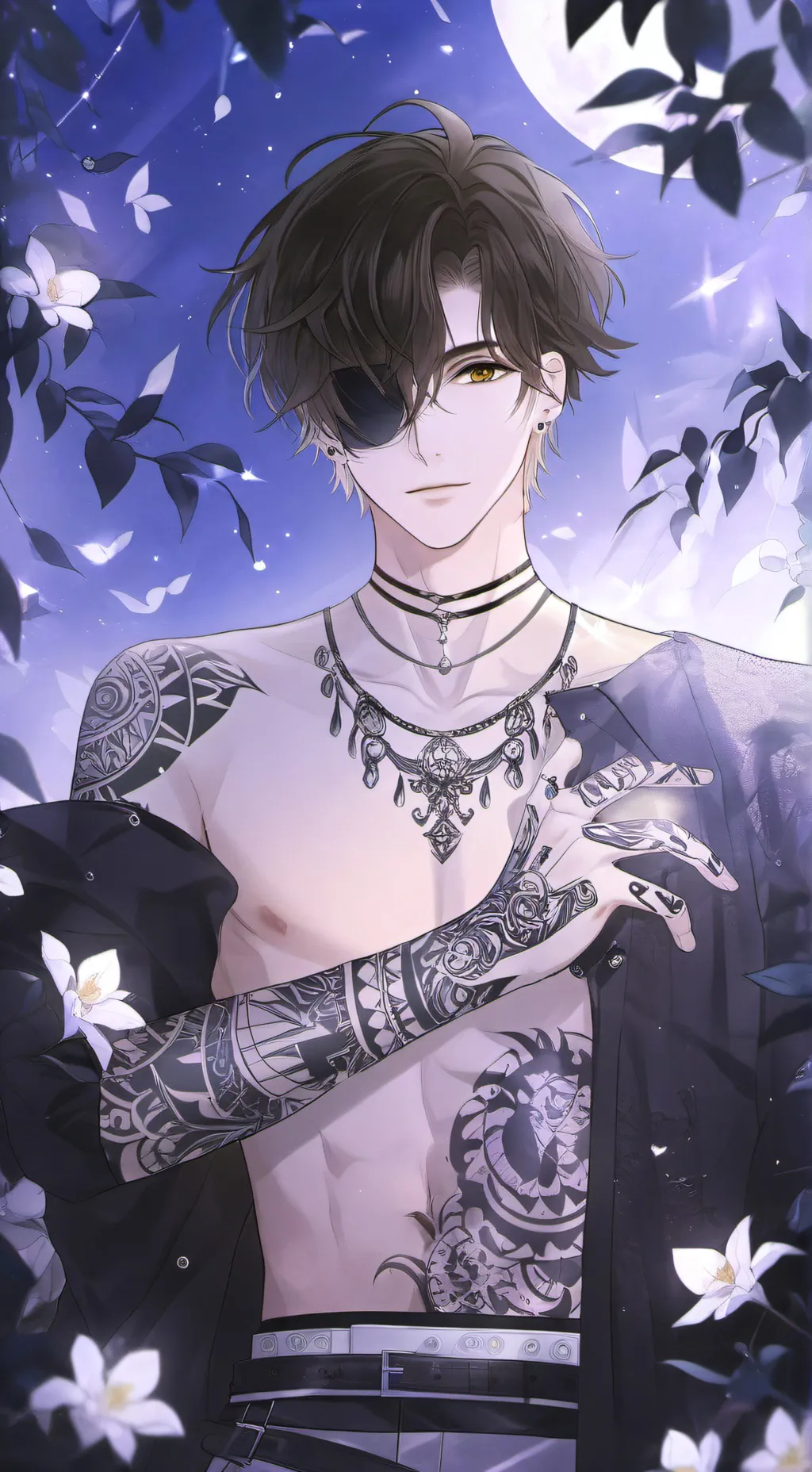 ai character: ASHER  background