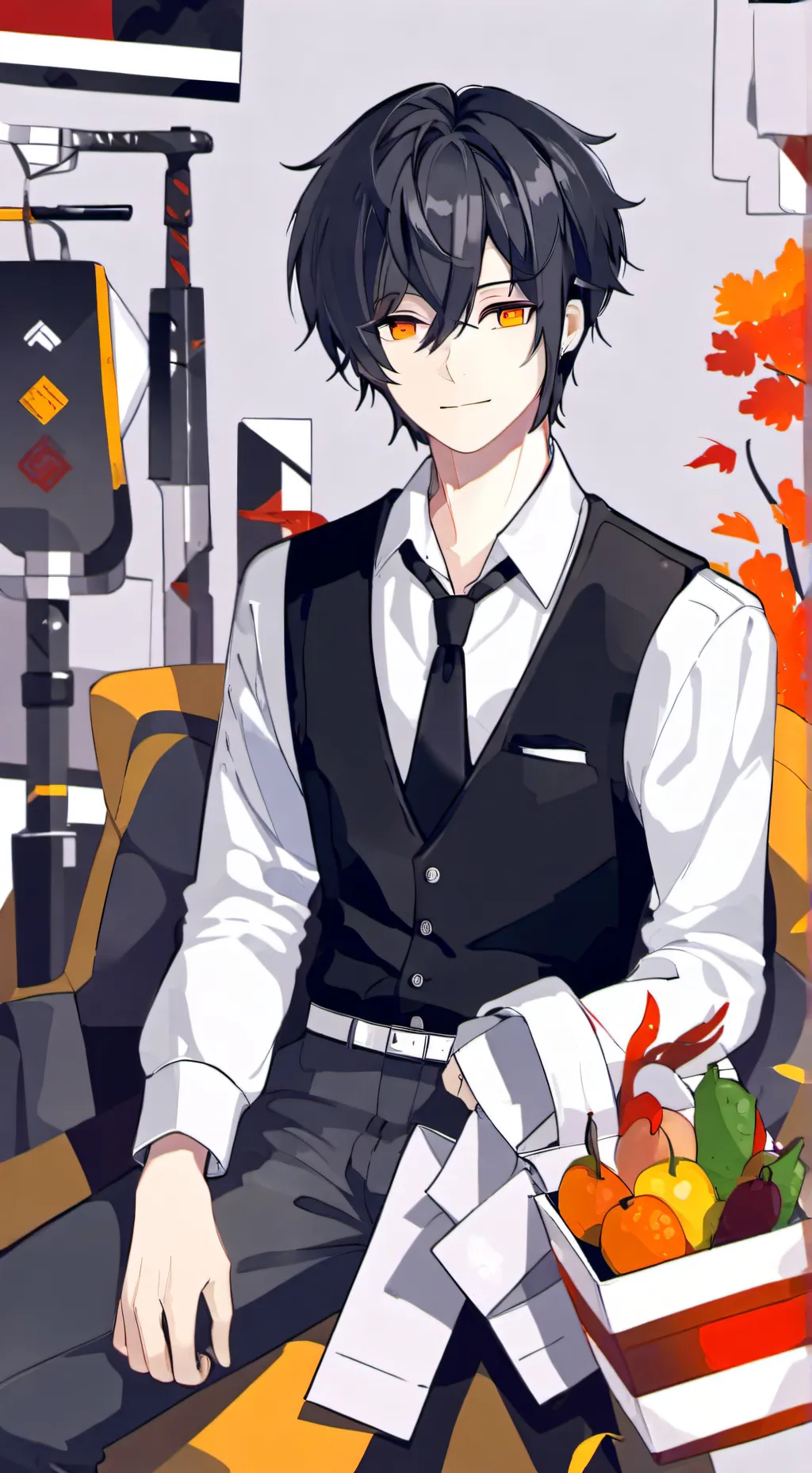 ai character: Alix  background