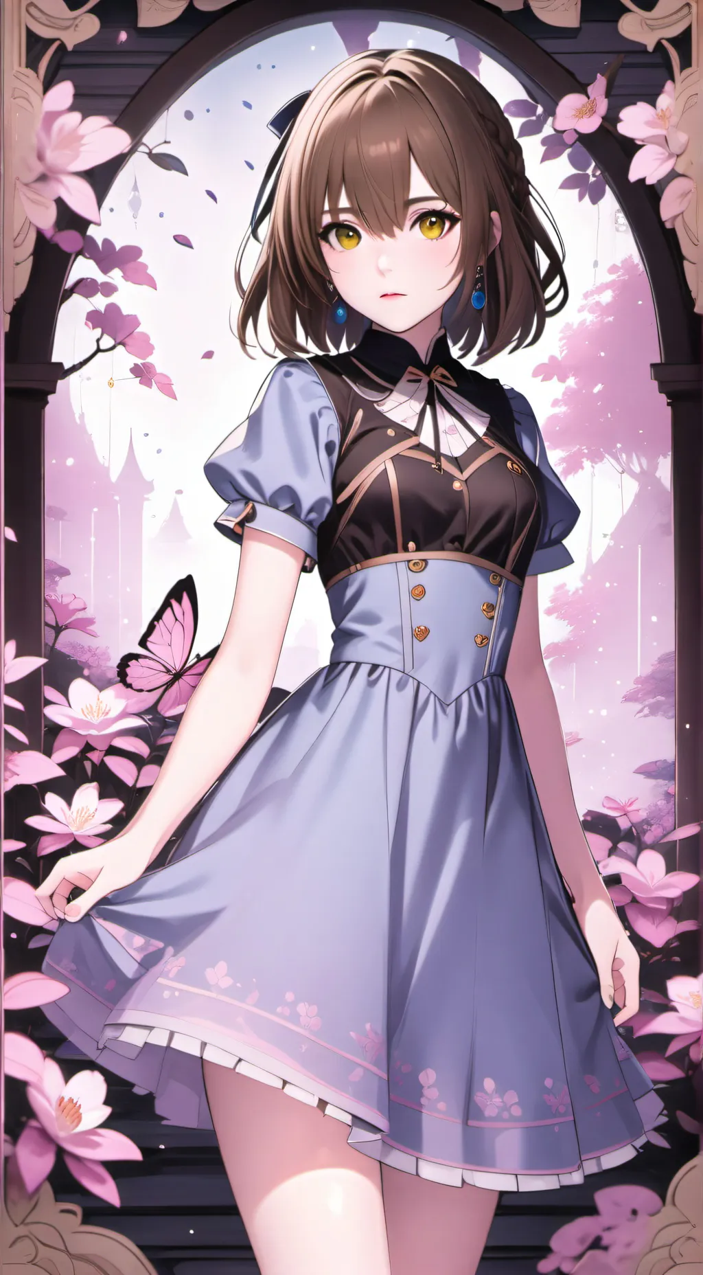 ai character: Lyra background
