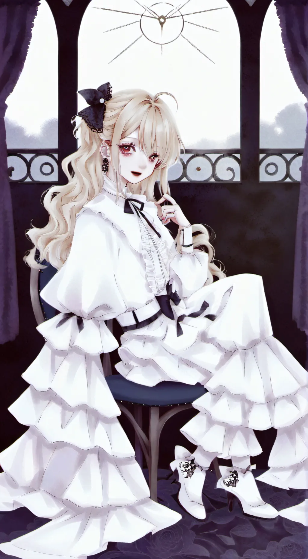ai character: Lilly background