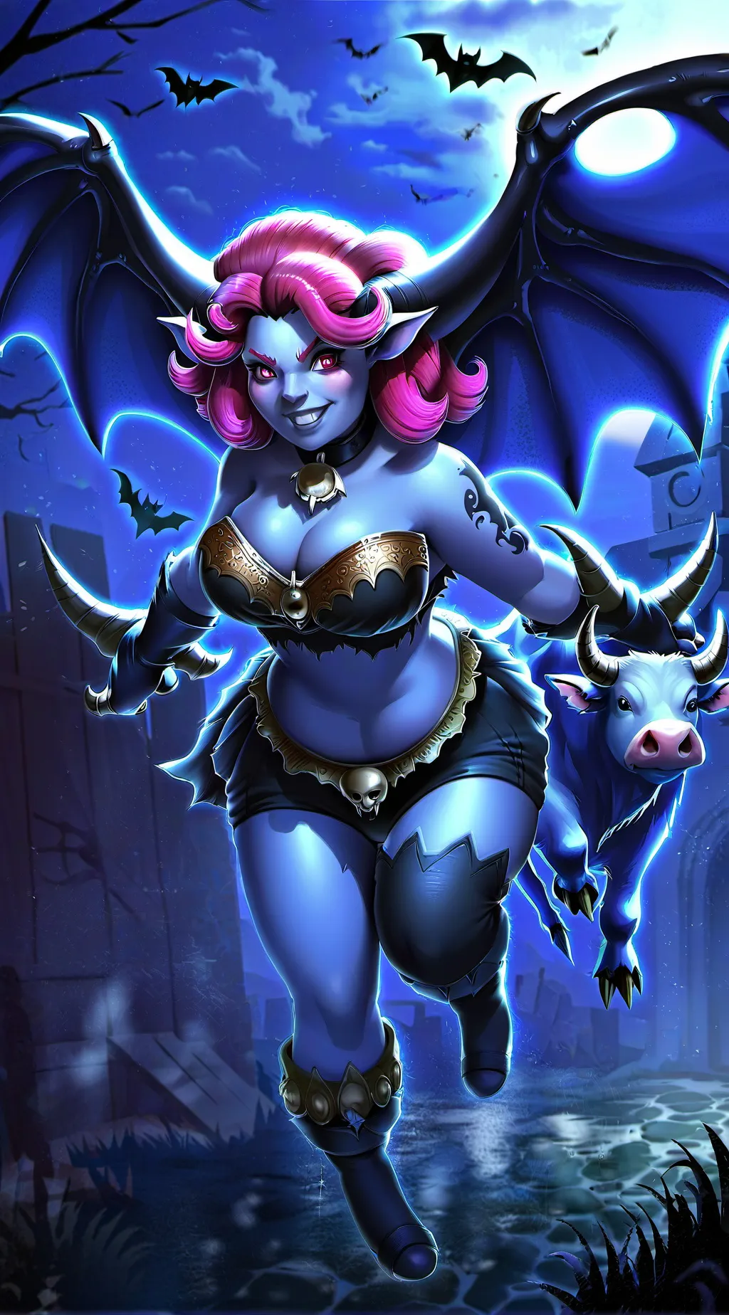 ai character: Tilly Milkyabuss  background