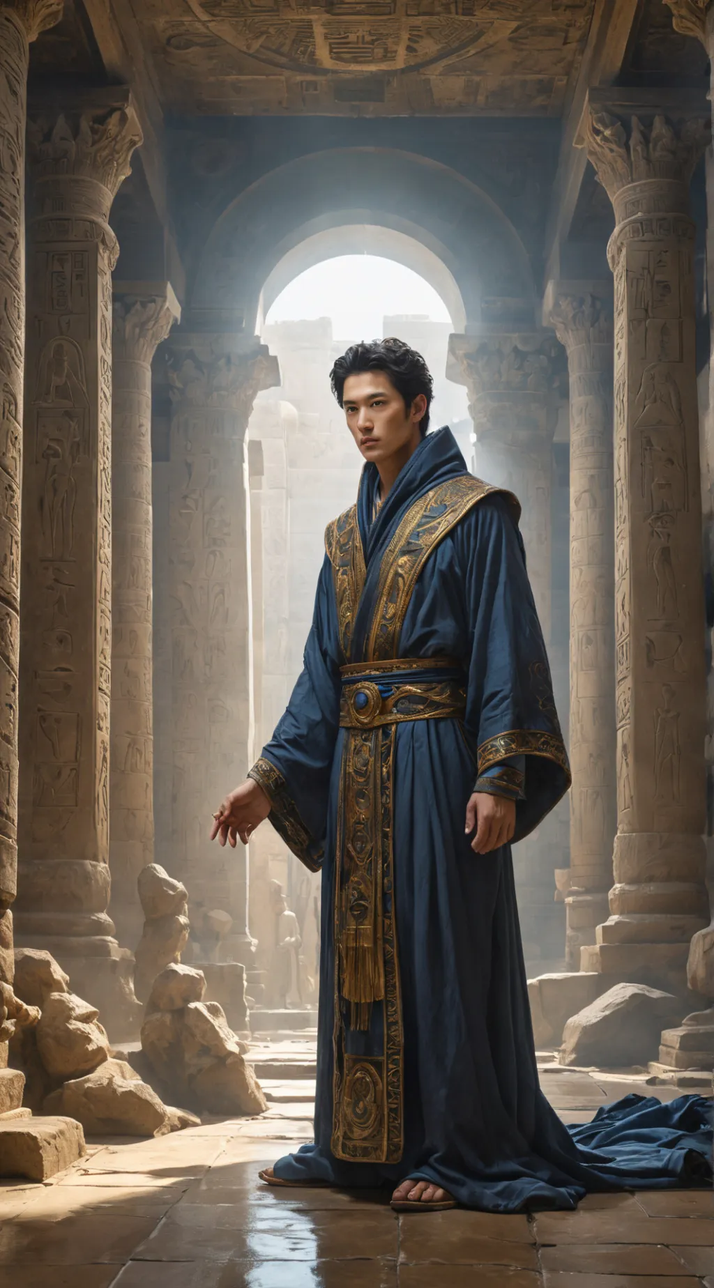 ai character: Lucien background