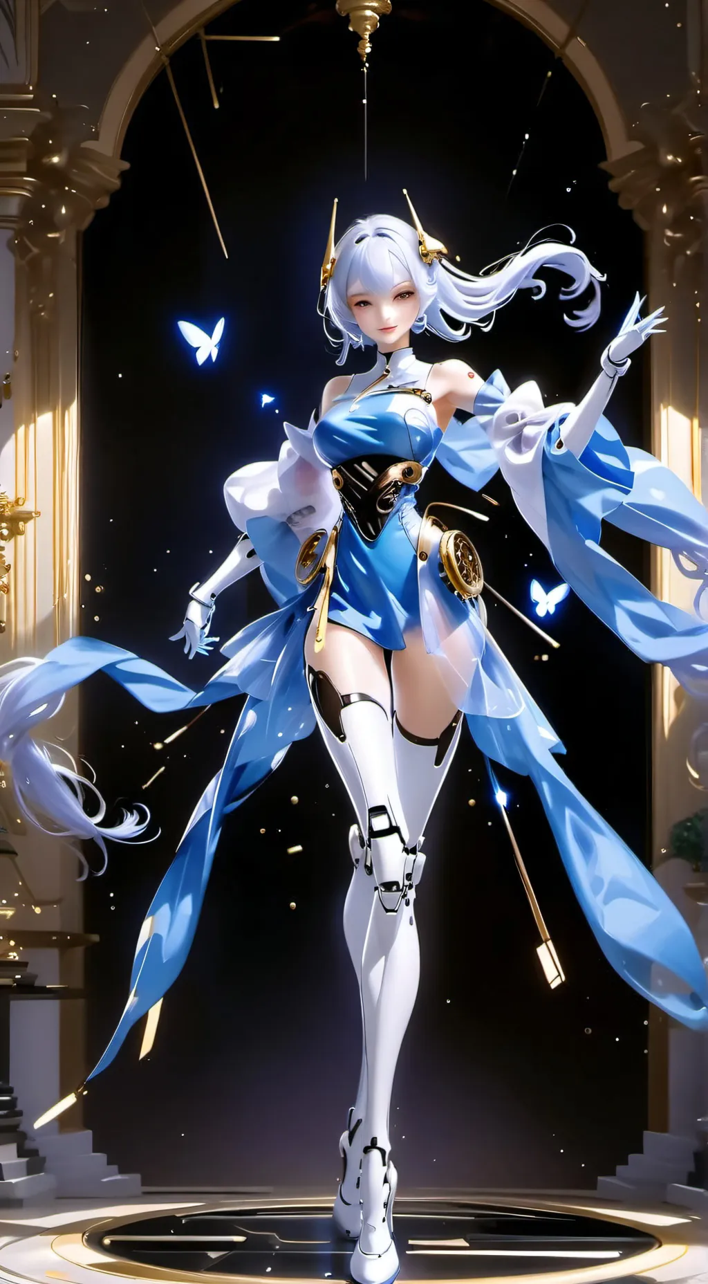 ai character: Test Subject 001 background