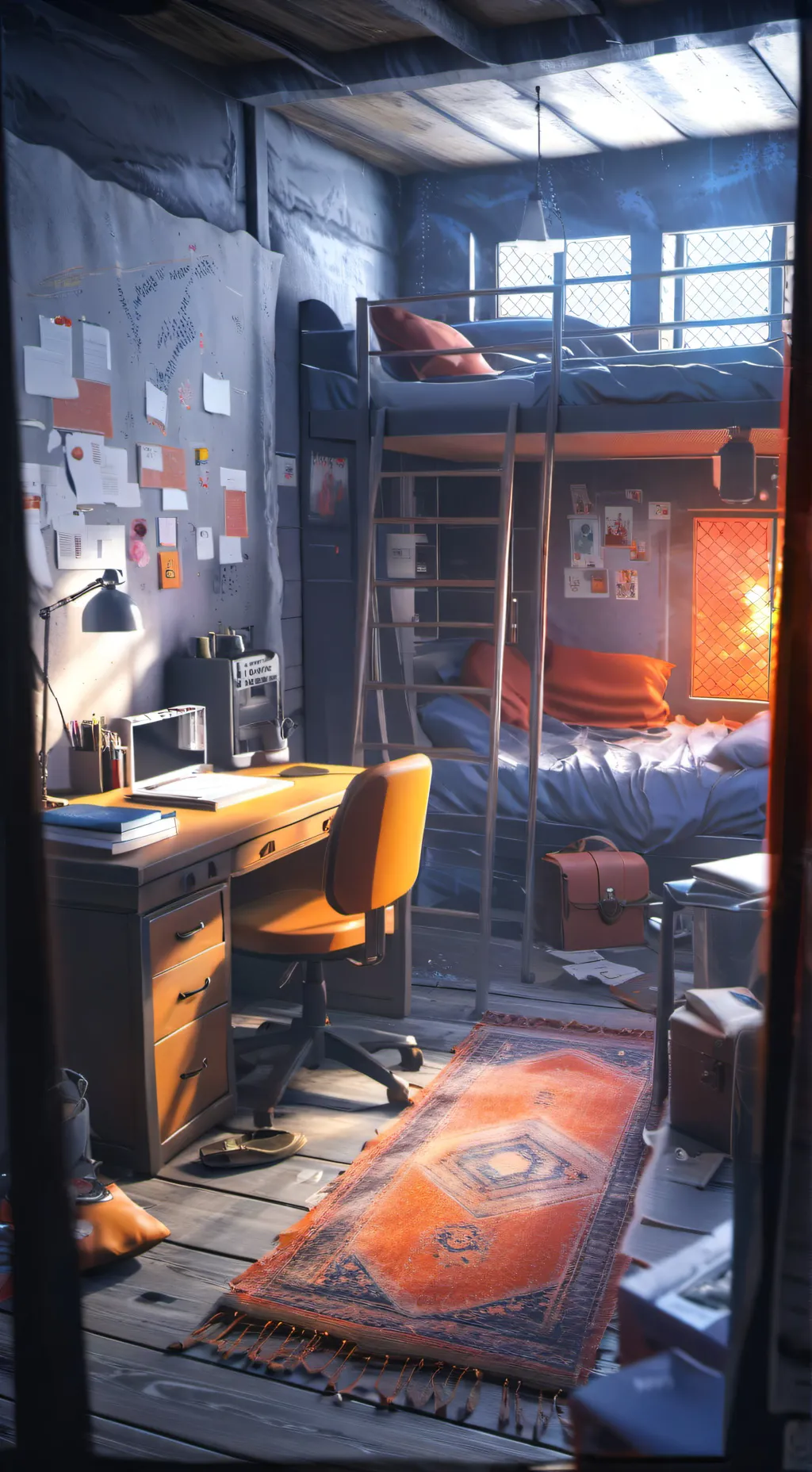 ai character: In Prison  background