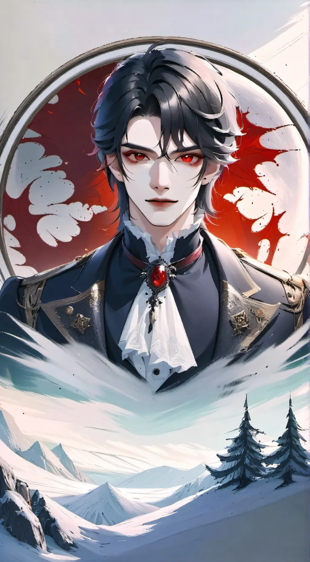 ai character: Xavier  background
